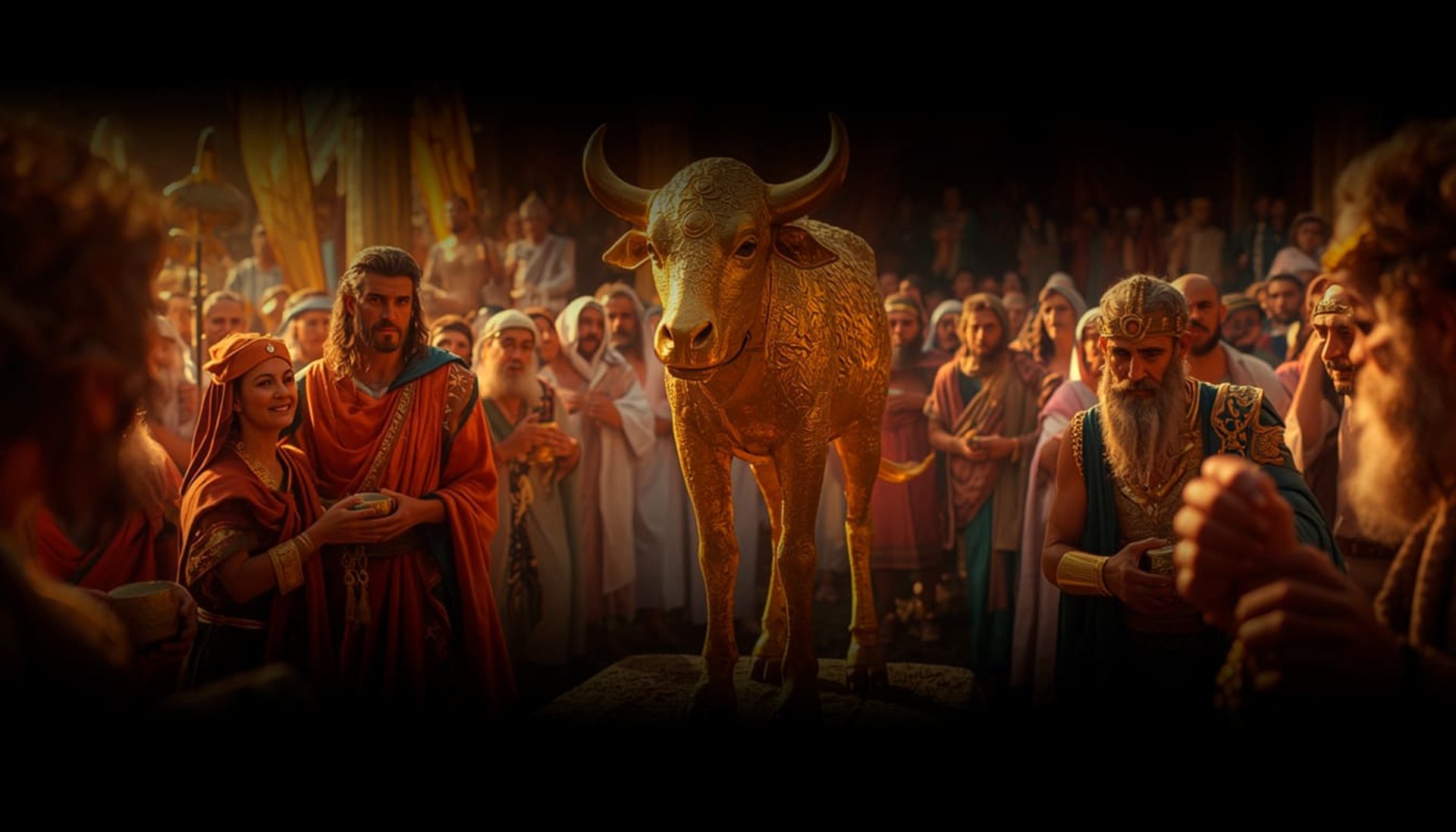 TOBÍAS CAP 1 ofrecían sacrificios al ternero que Jeroboán