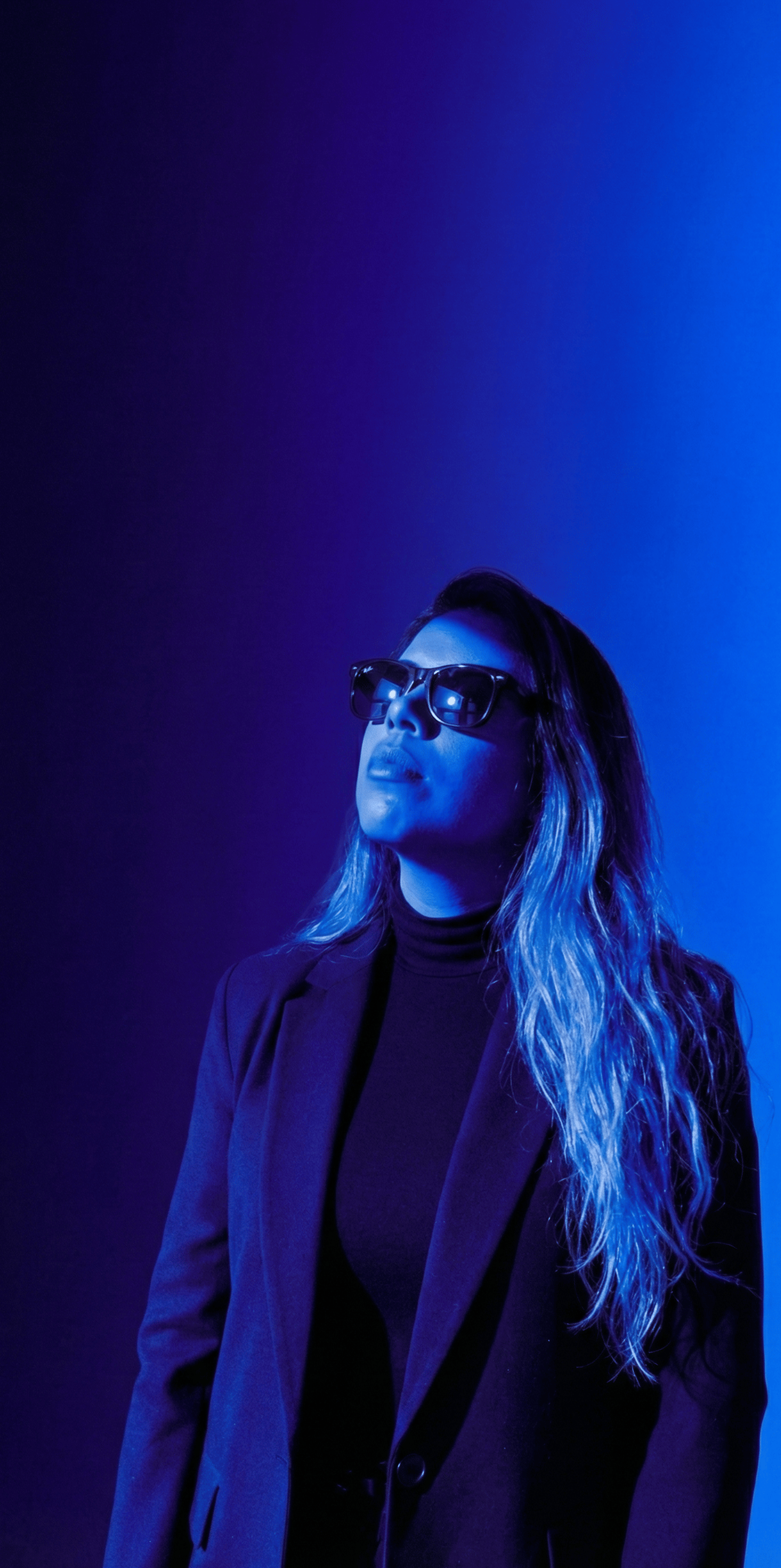 mountain range under blue sky