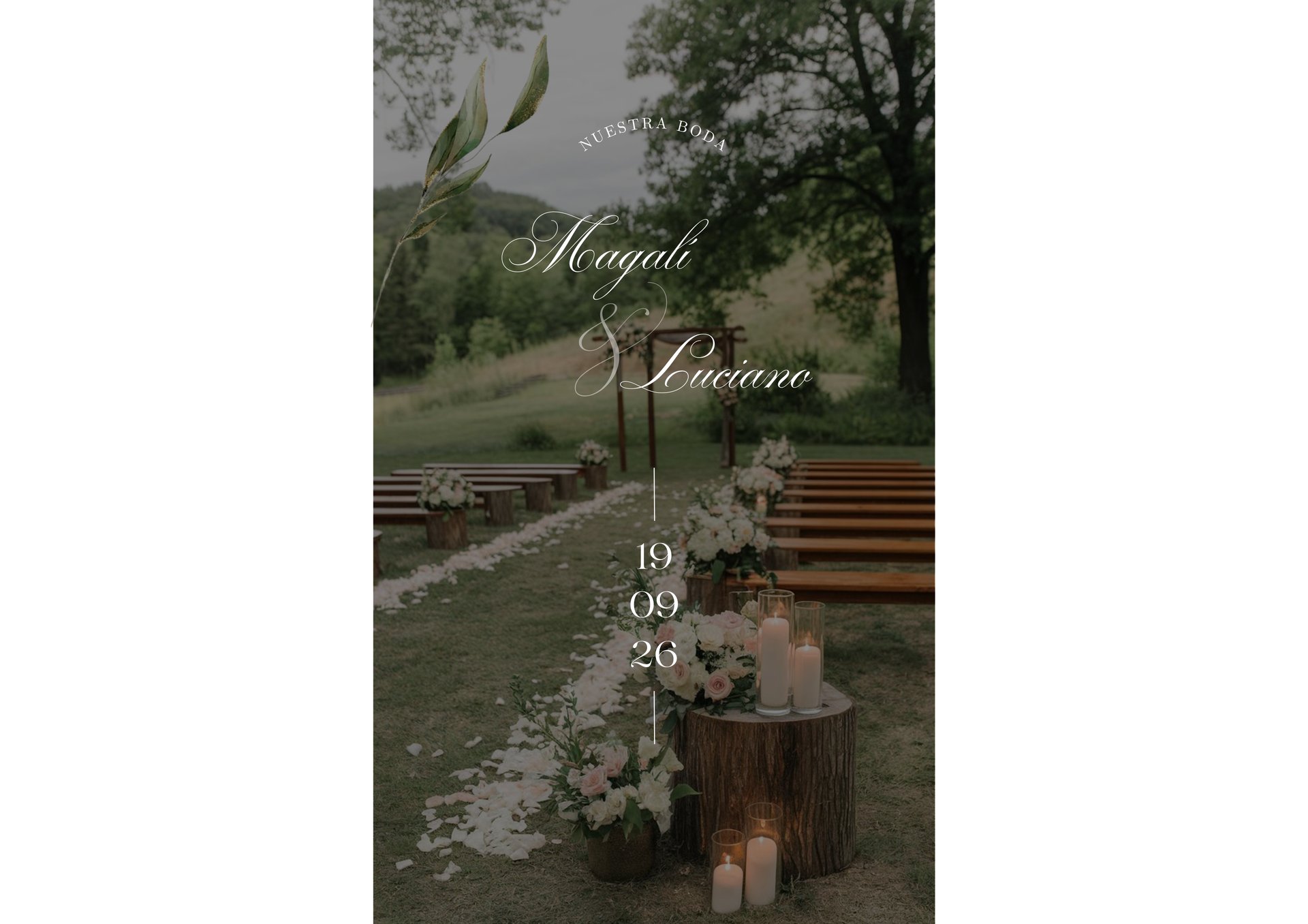 woman in white wedding dress stands in front of man in tuxedo