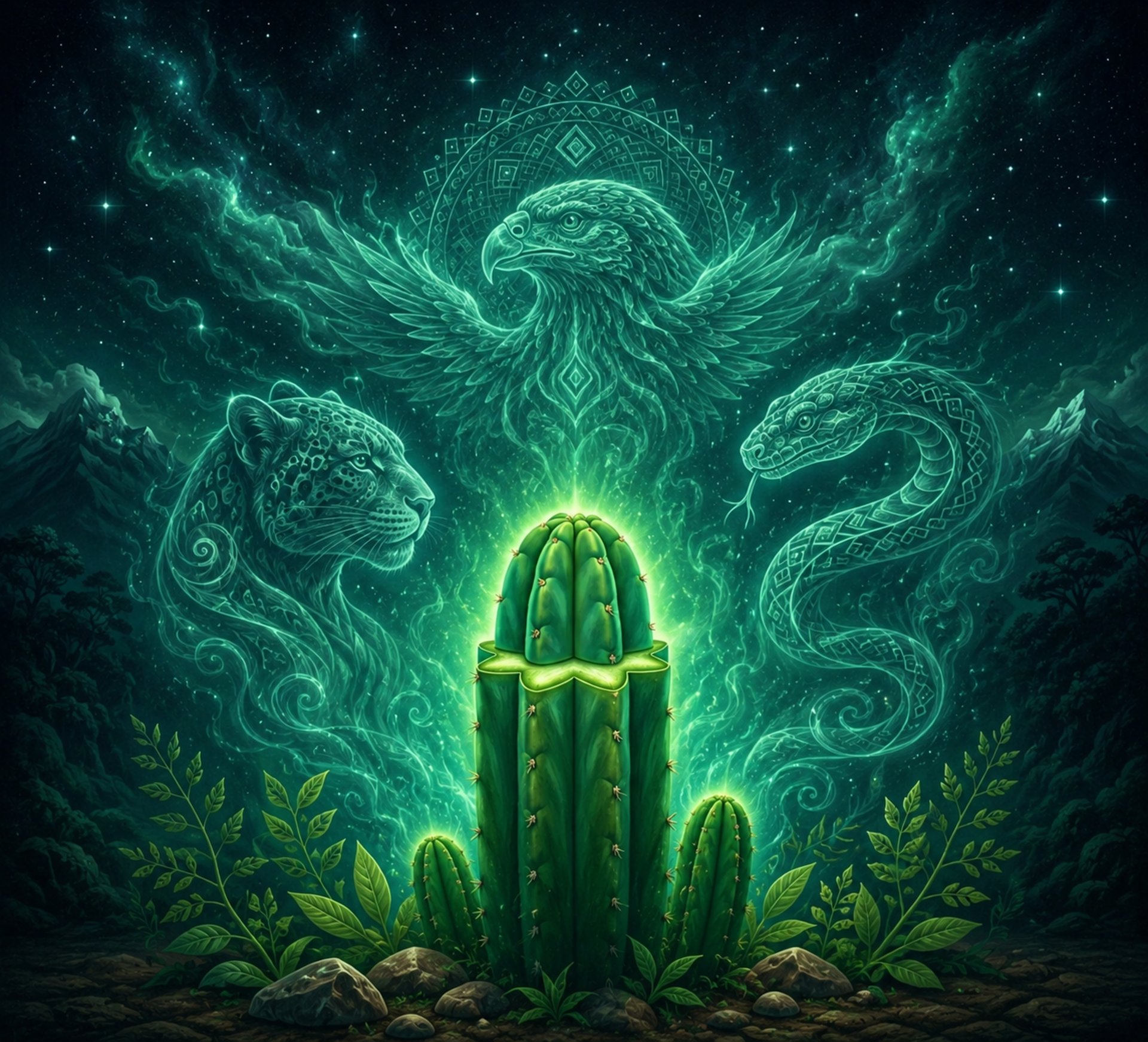 background of the connection with nature