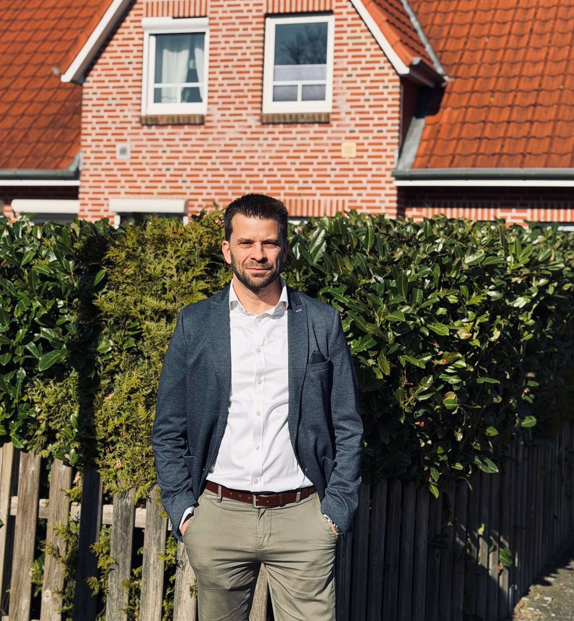 hallway between glass-panel doors