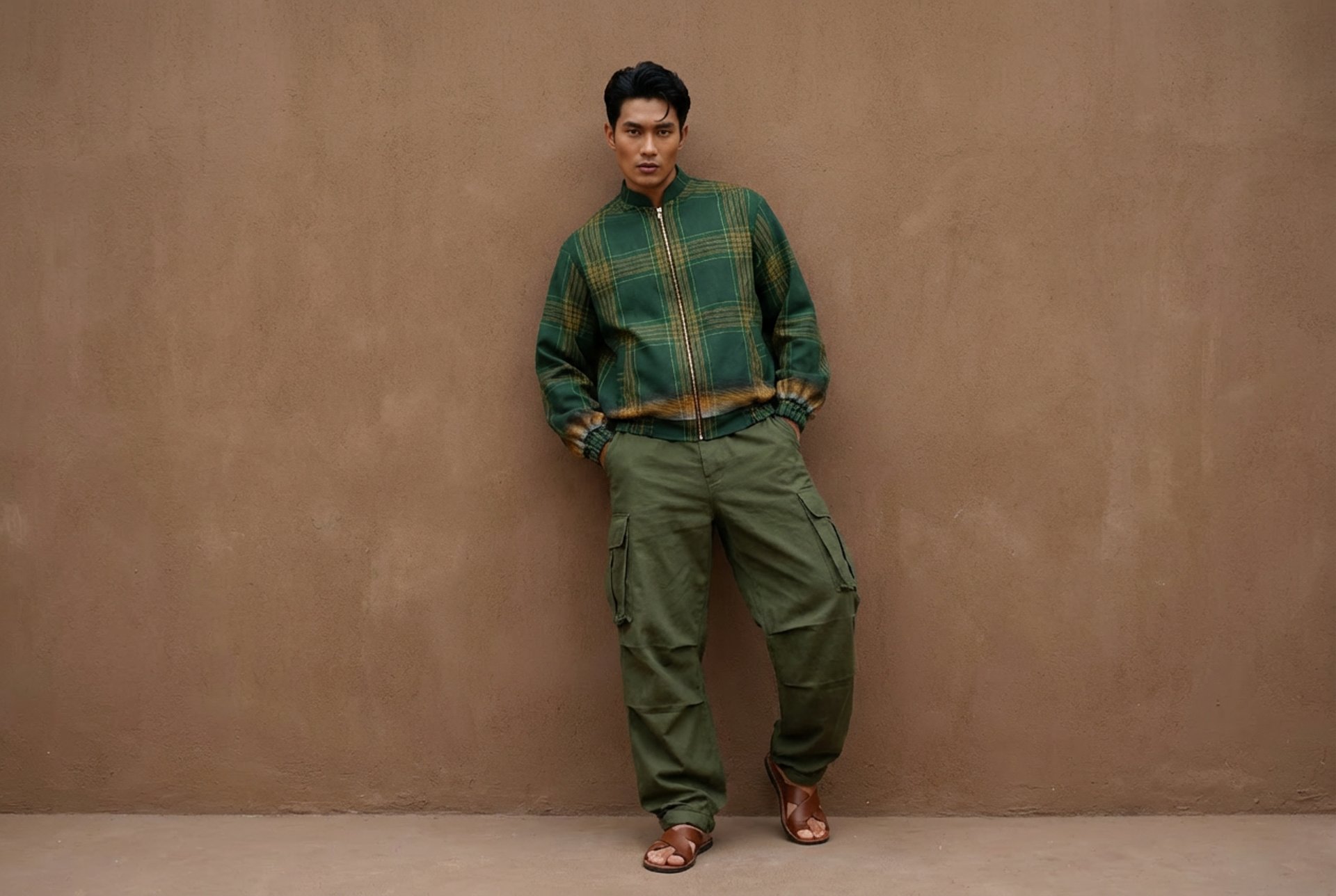 woman wearing yellow long-sleeved dress under white clouds and blue sky during daytime