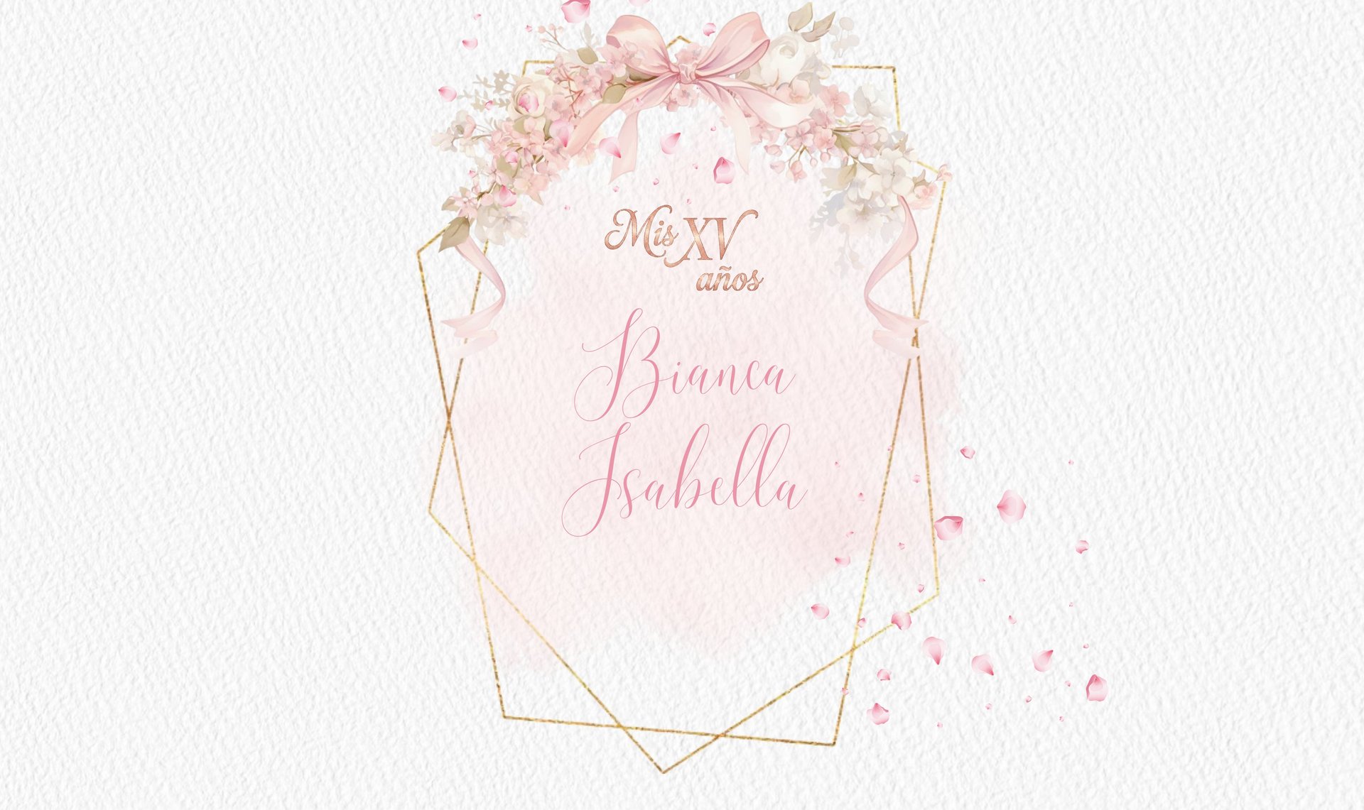 a cake with candles and flowers on a table