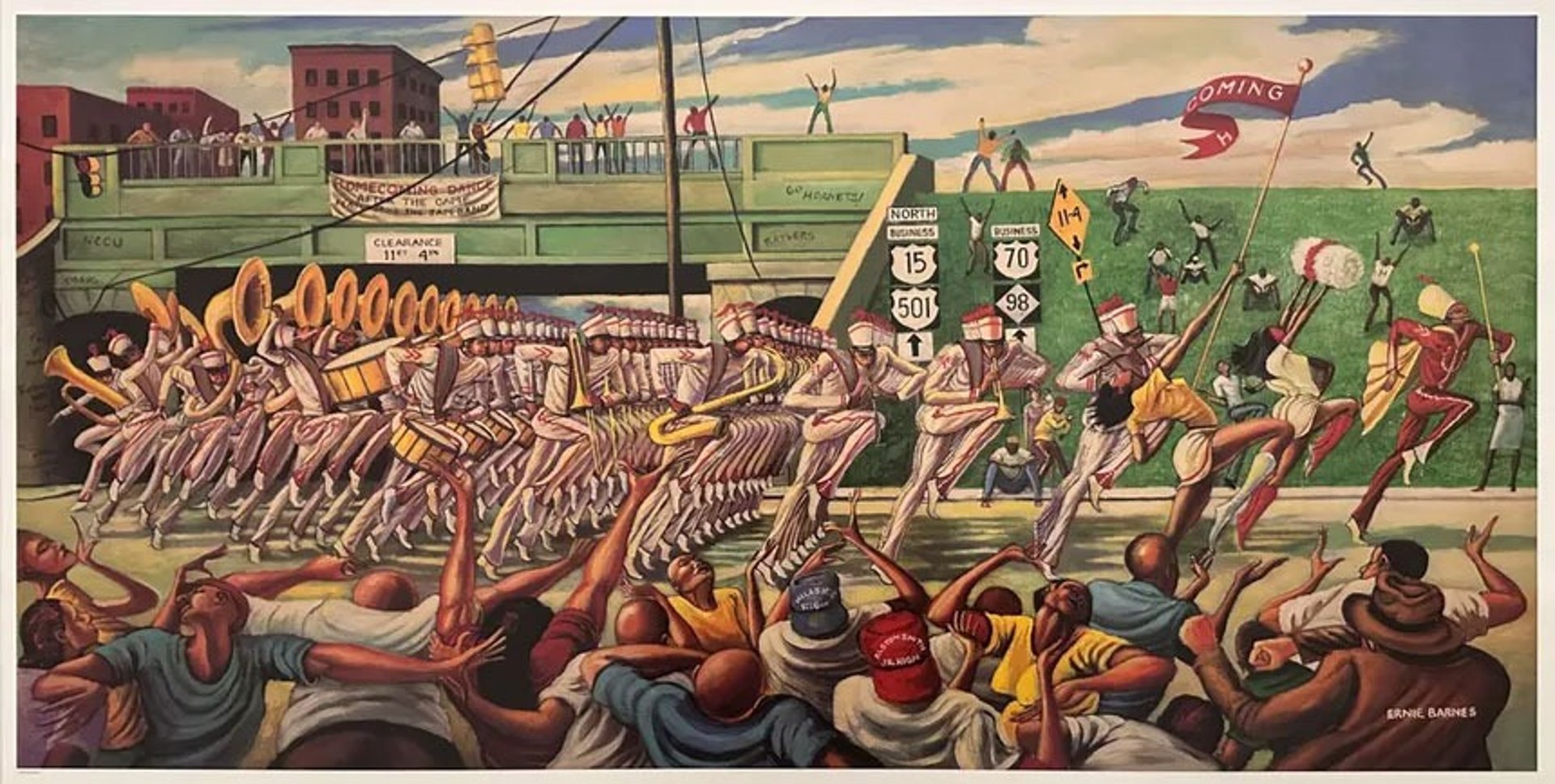 Gallery of Lovely Things: Enrie Barnes painting name Homecoming