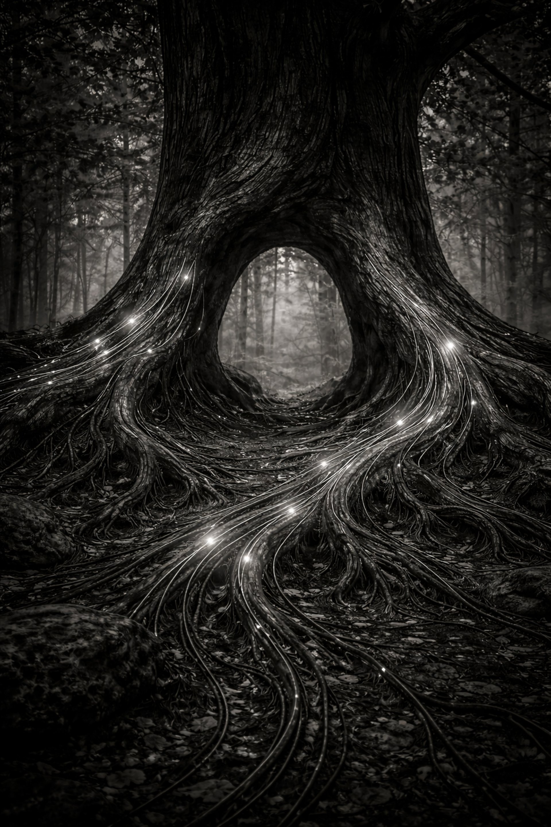 black and white bed linen