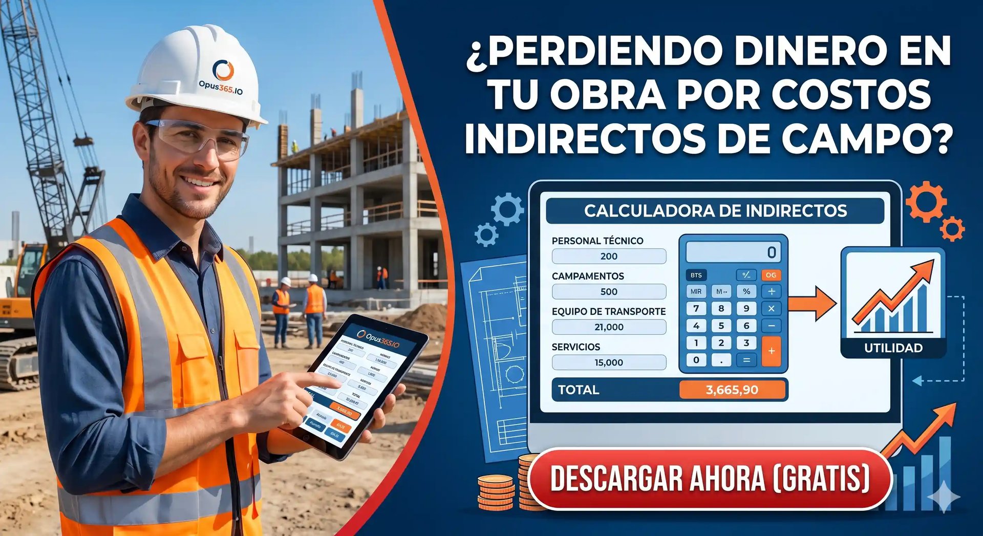 Indirectos de obra en costos de supervisión