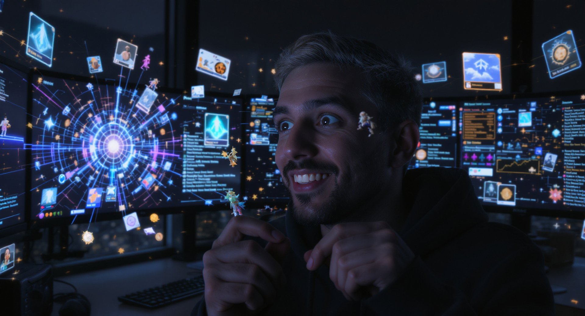 black blue and yellow textile