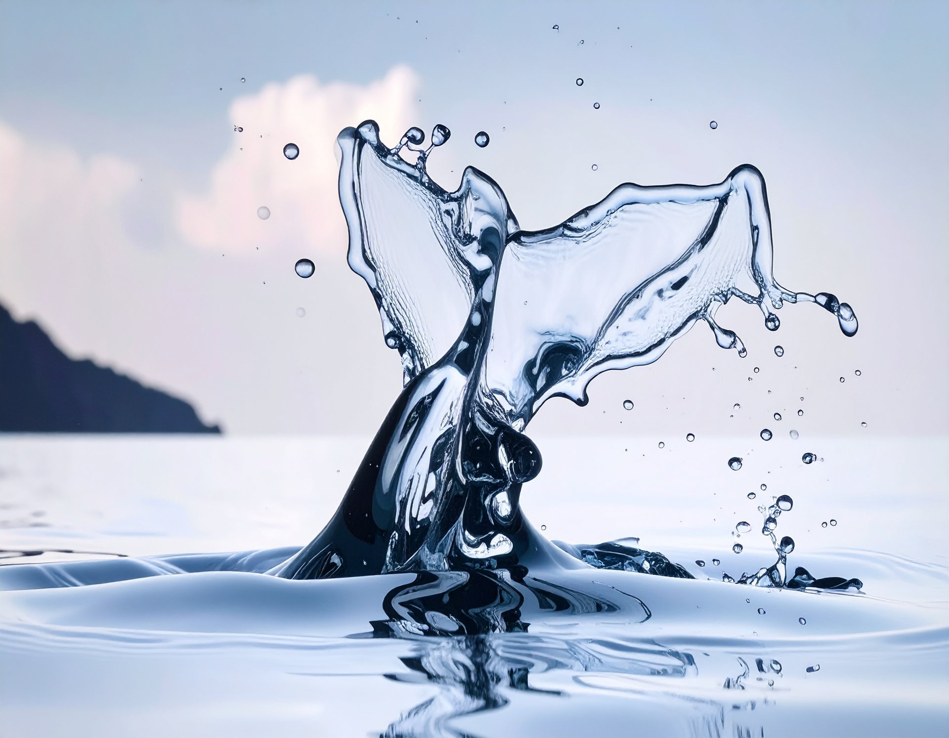 mountain range under blue sky
