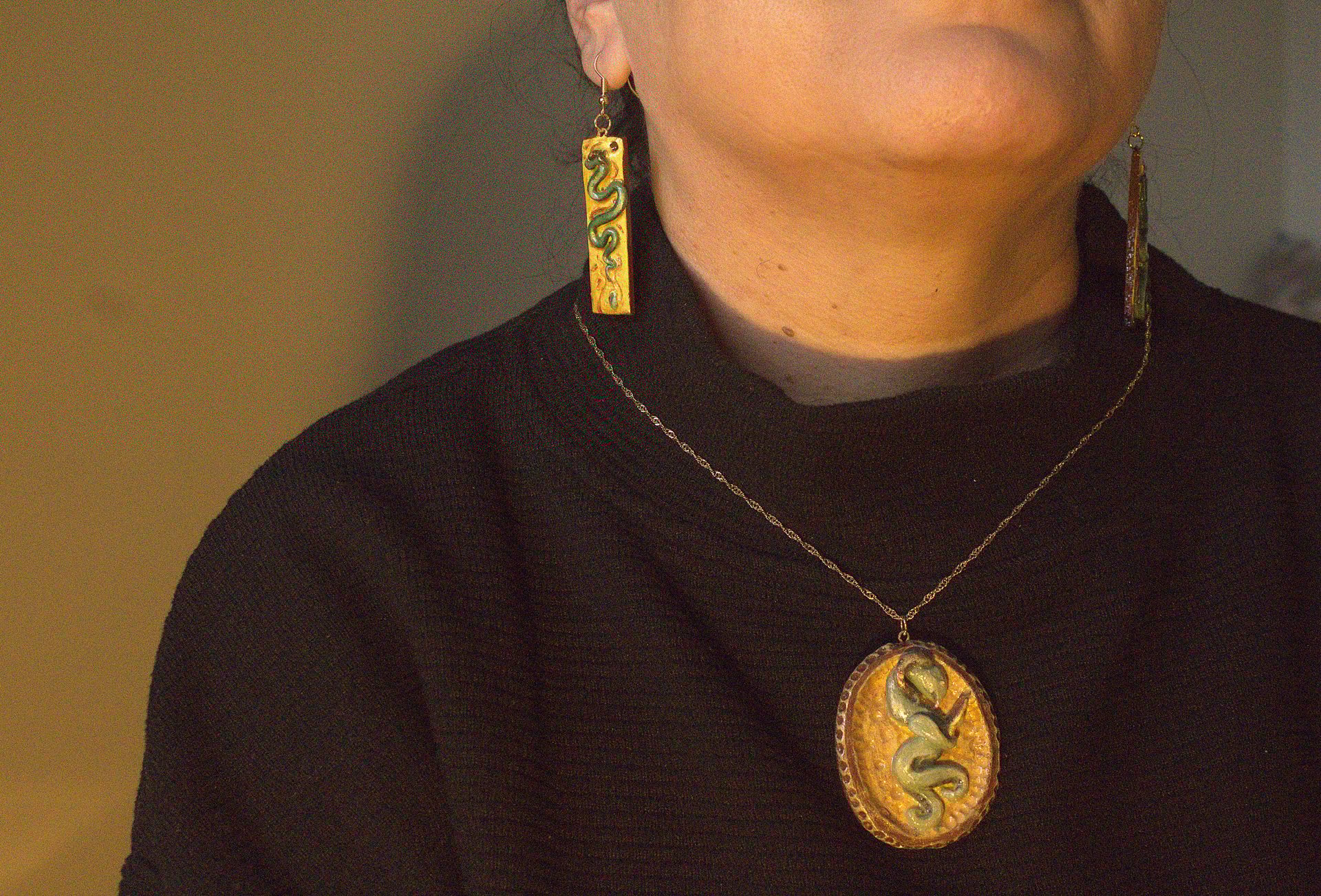 woman wearing yellow long-sleeved dress under white clouds and blue sky during daytime