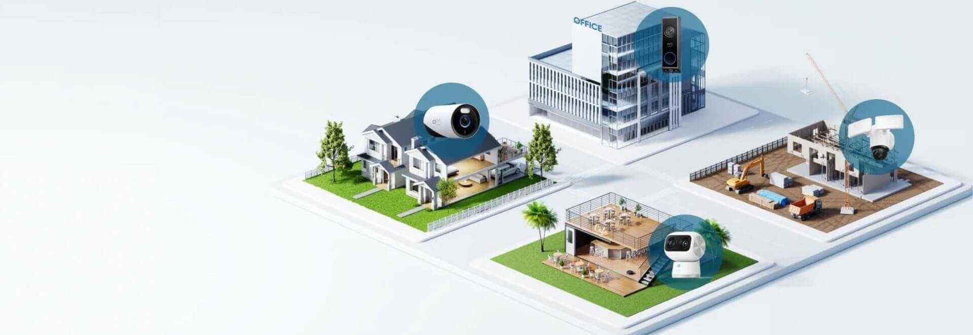 Equipo de camarass de seguridad de ARGOTECH instaladas en un conjunto residencial