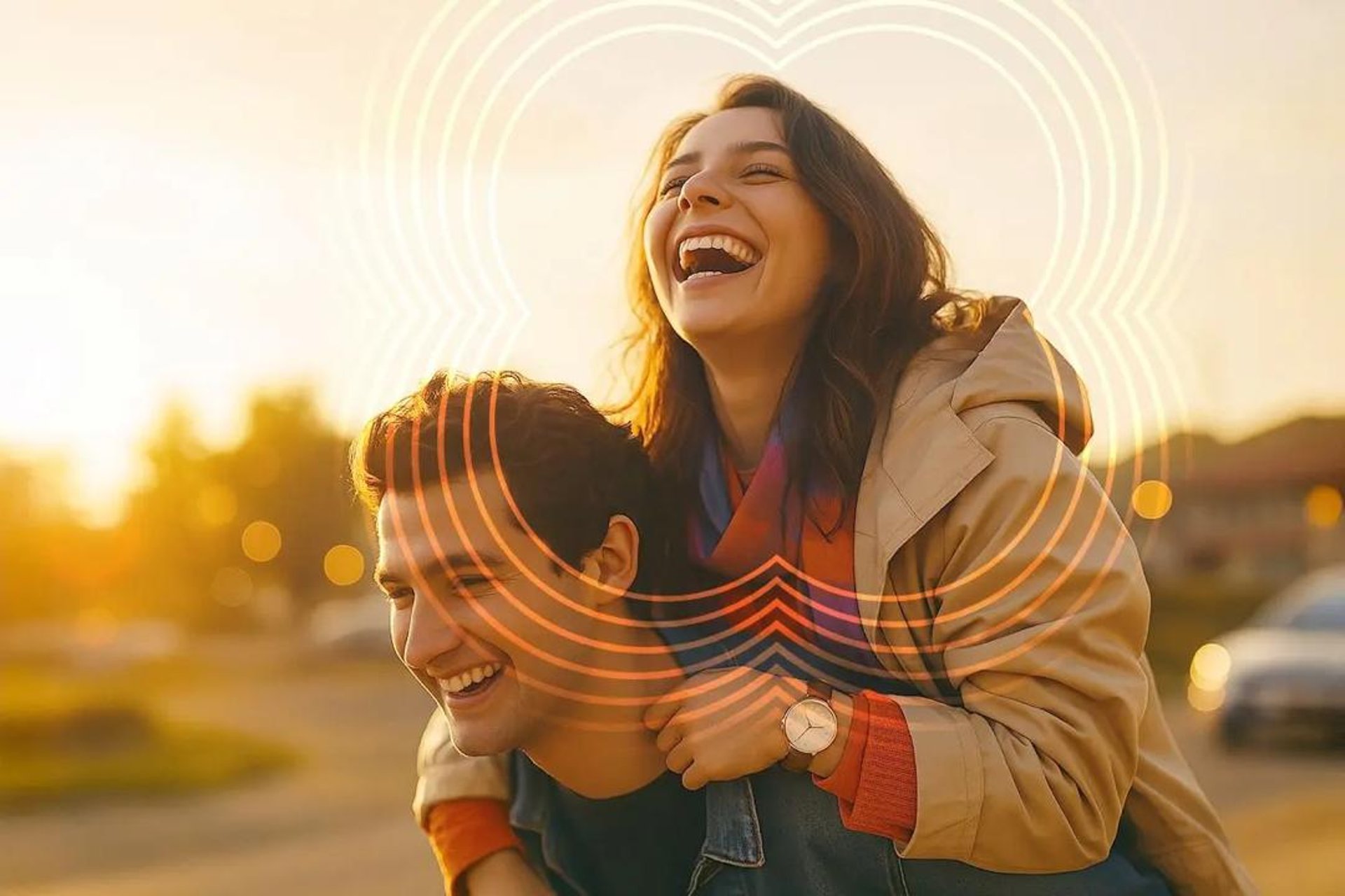 an abstract photo of a curved building with a blue sky in the background