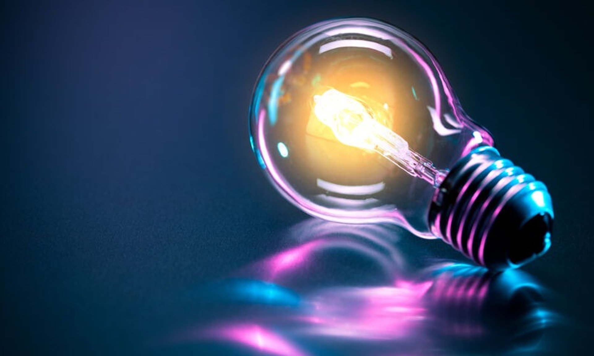 lighted orange pendant bulbs