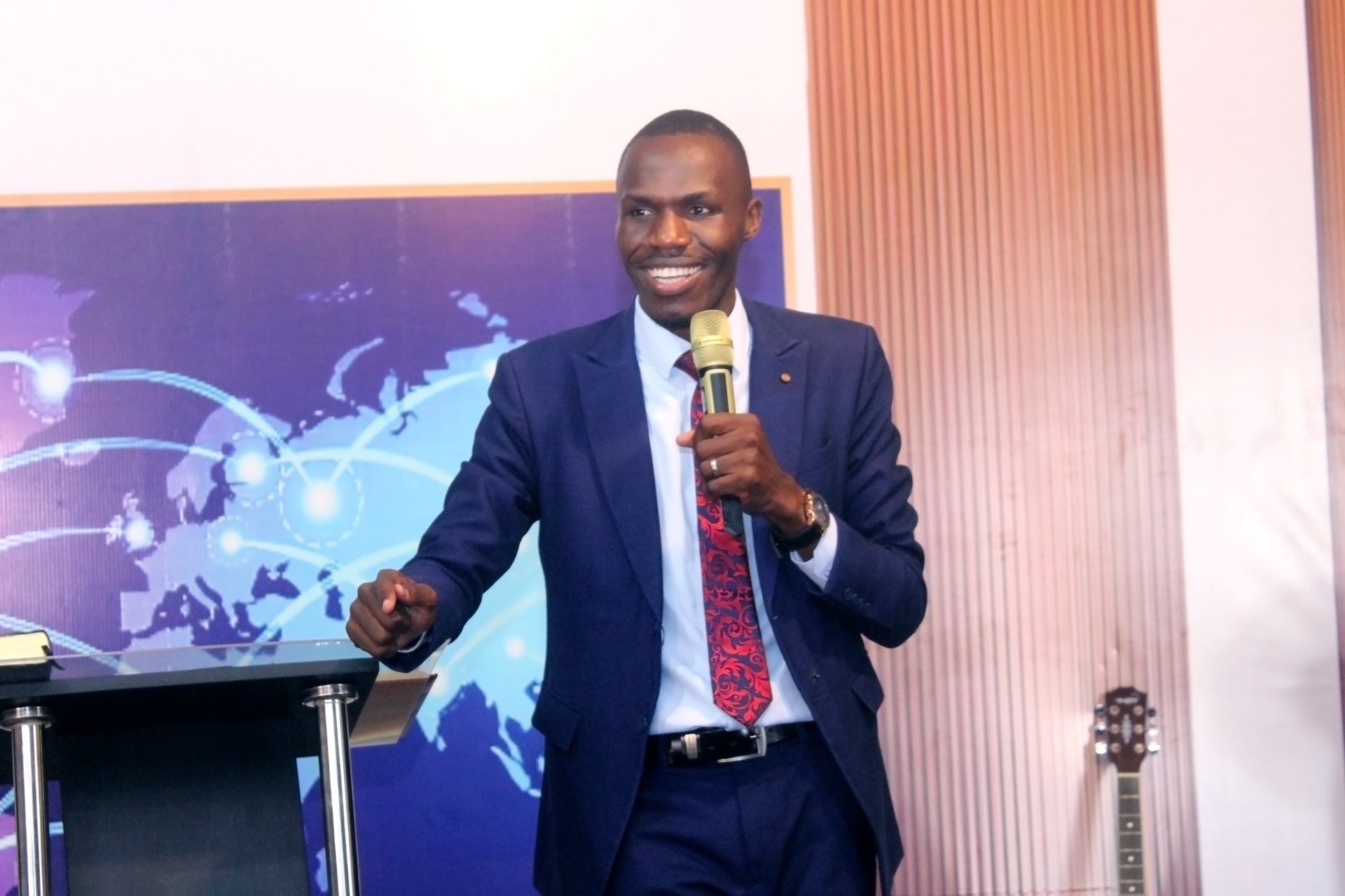 mountain range under blue sky