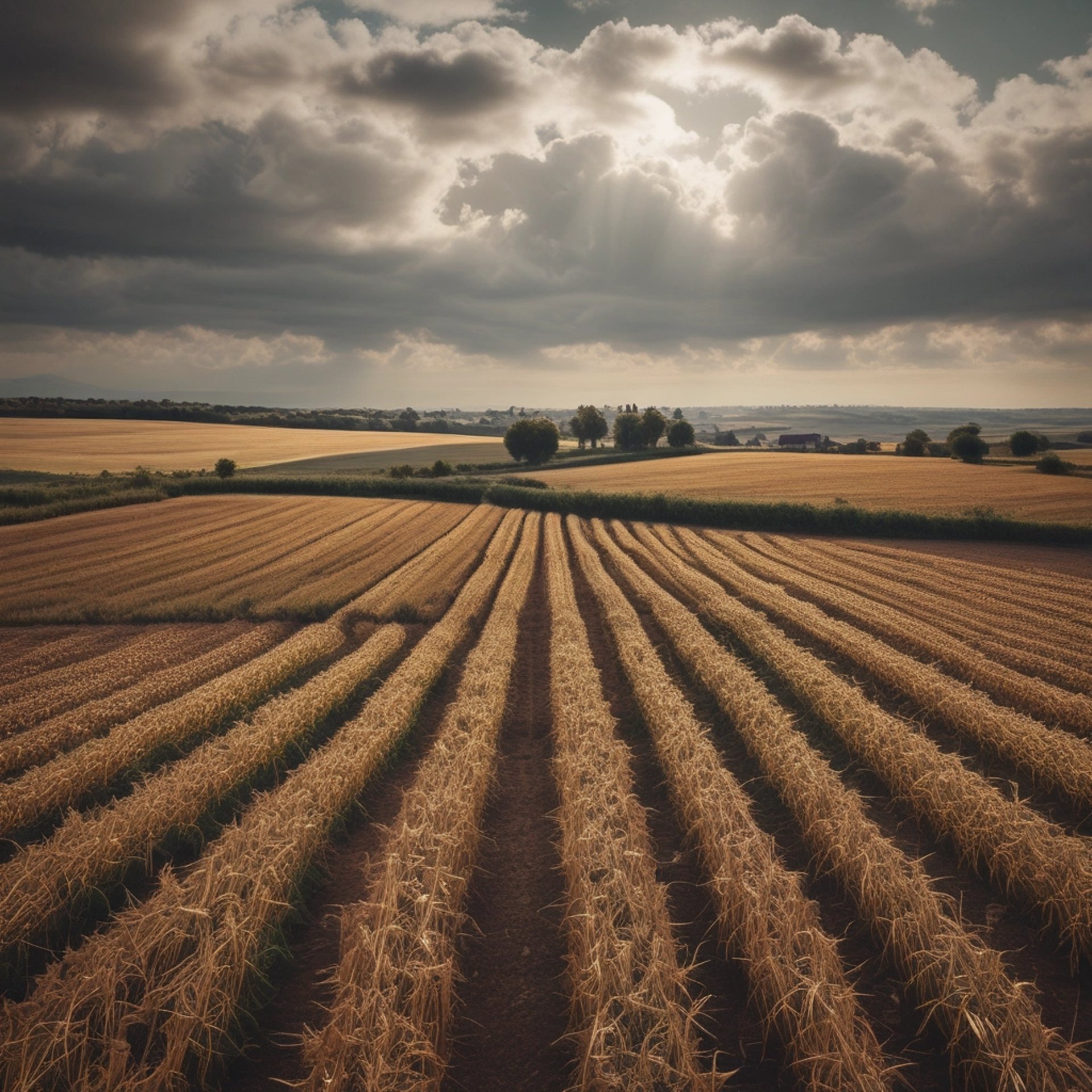 an abstract photo of a curved building with a blue sky in the background
