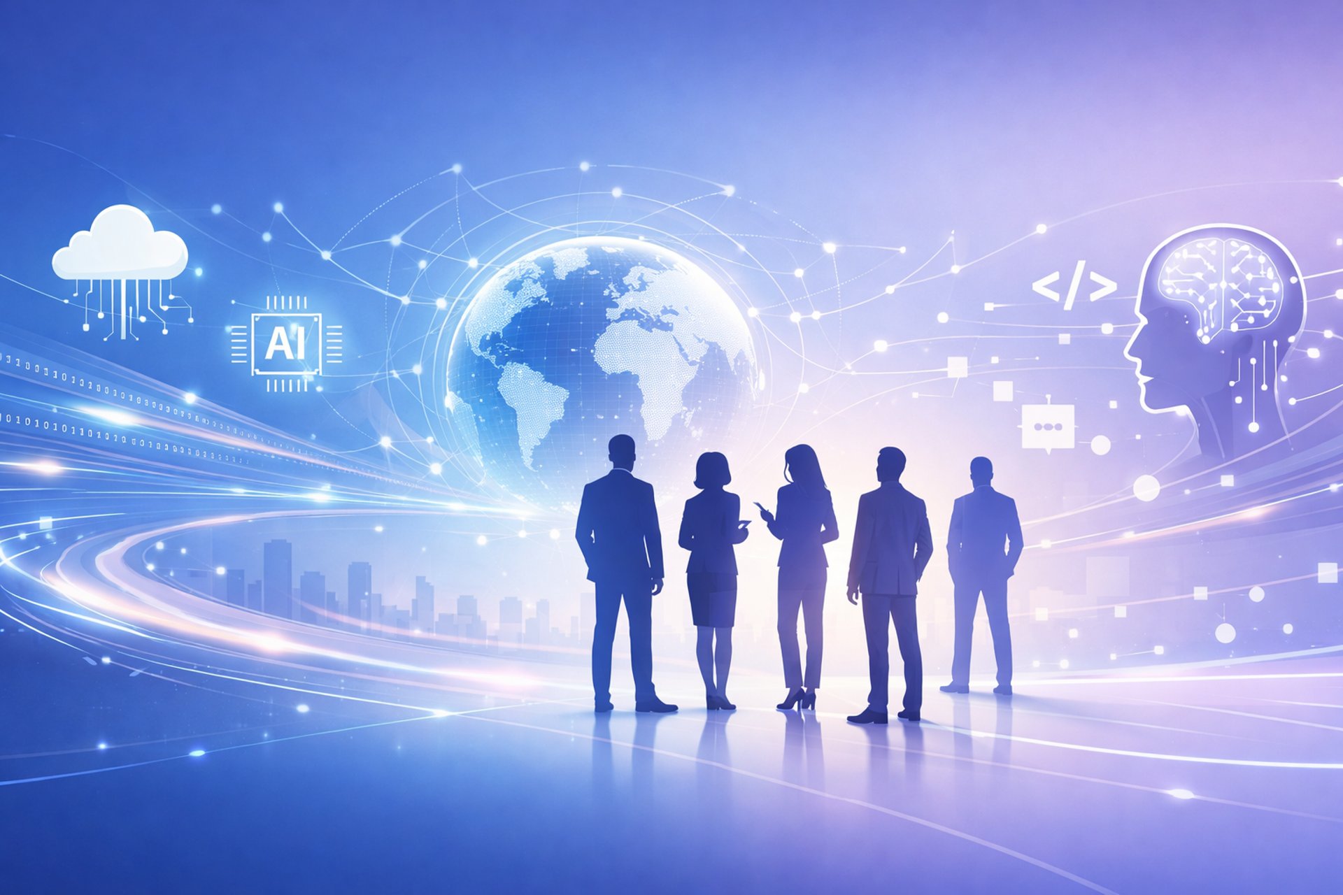 blue and white smoke illustration