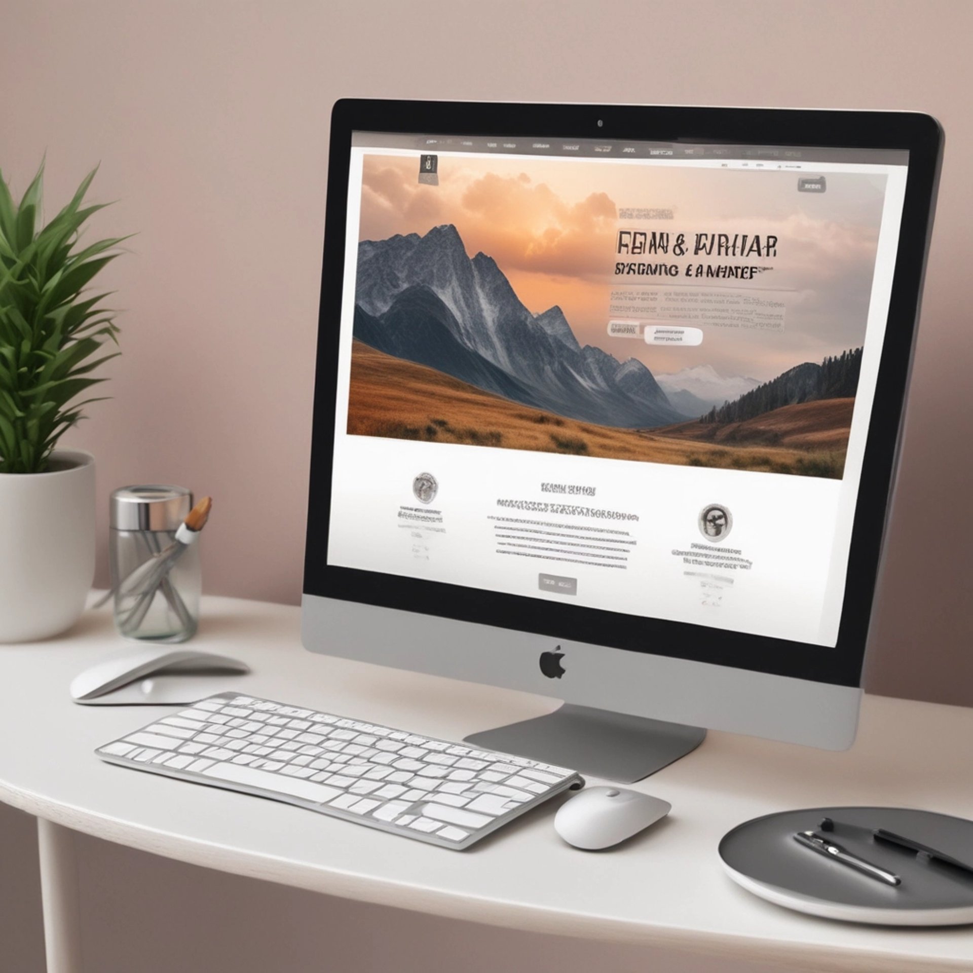 an abstract photo of a curved building with a blue sky in the background