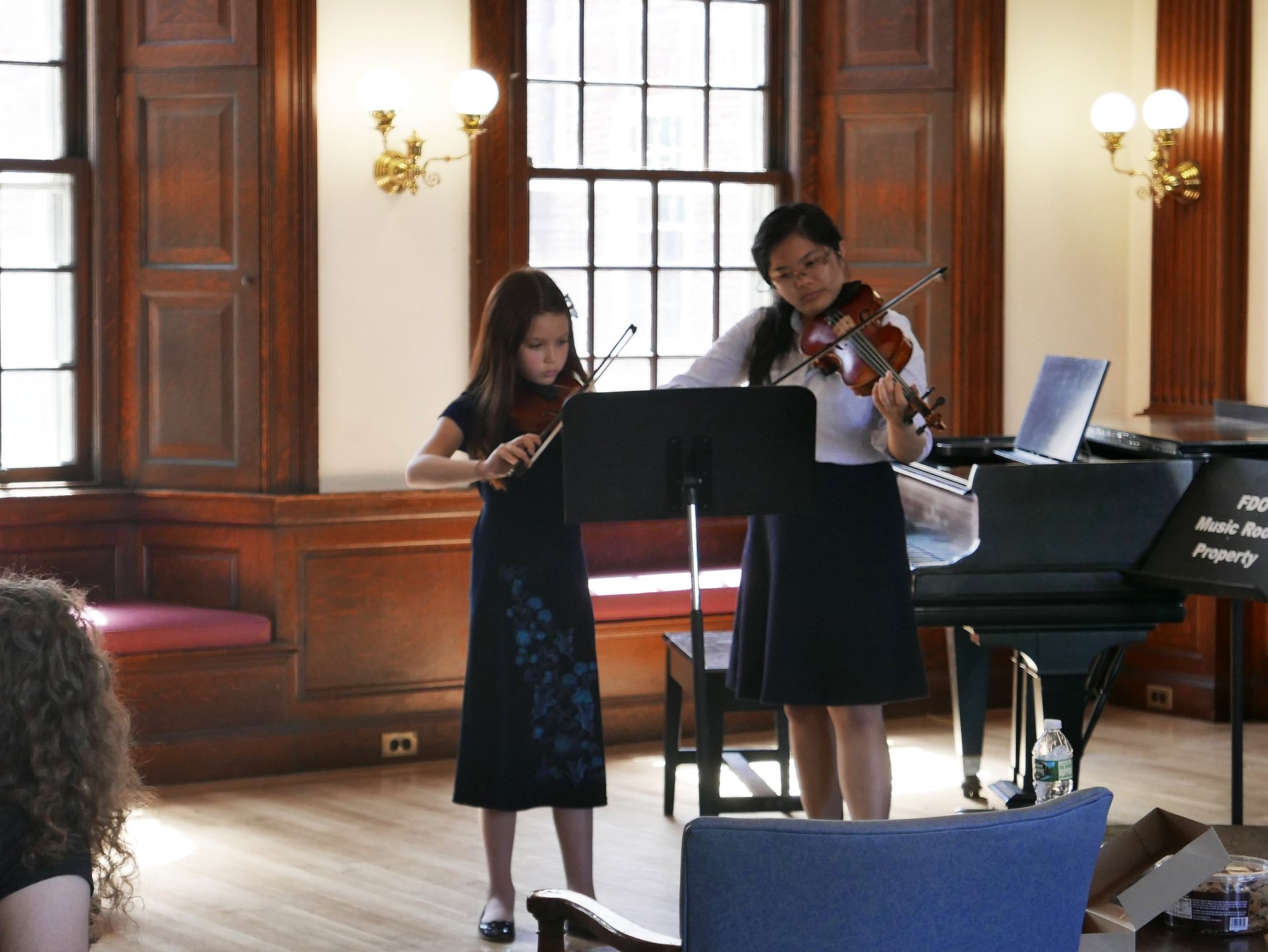 black blue and yellow textile