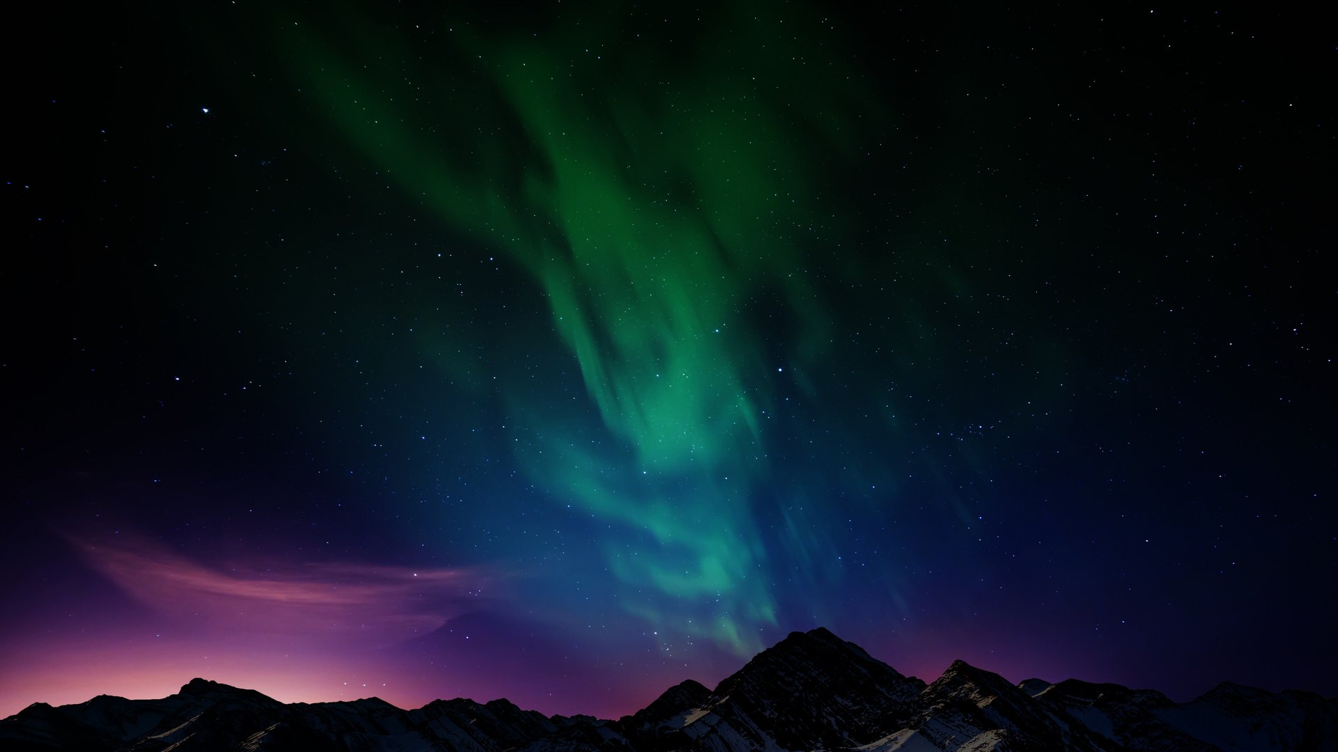 mountain range under blue sky