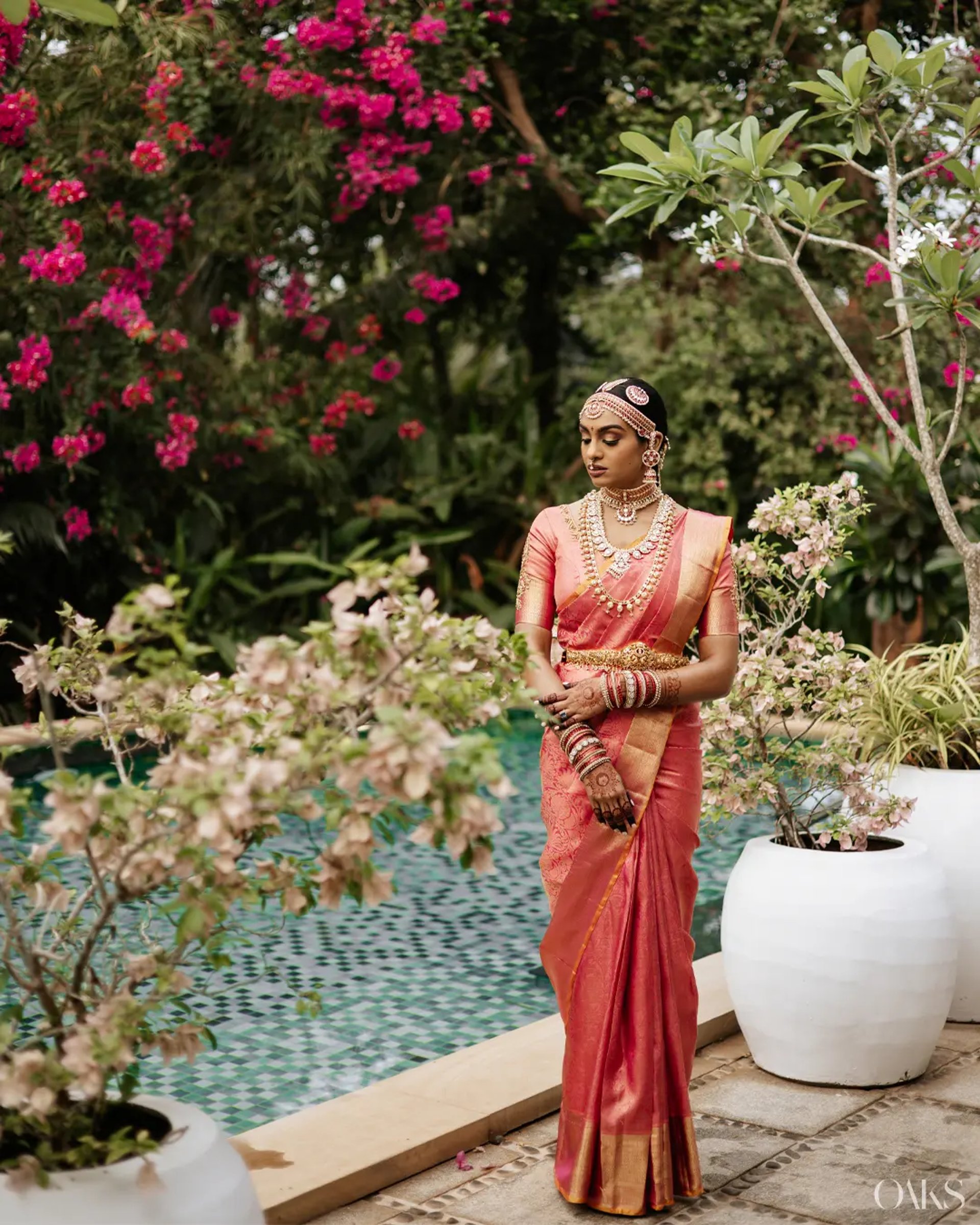 an abstract photo of a curved building with a blue sky in the background