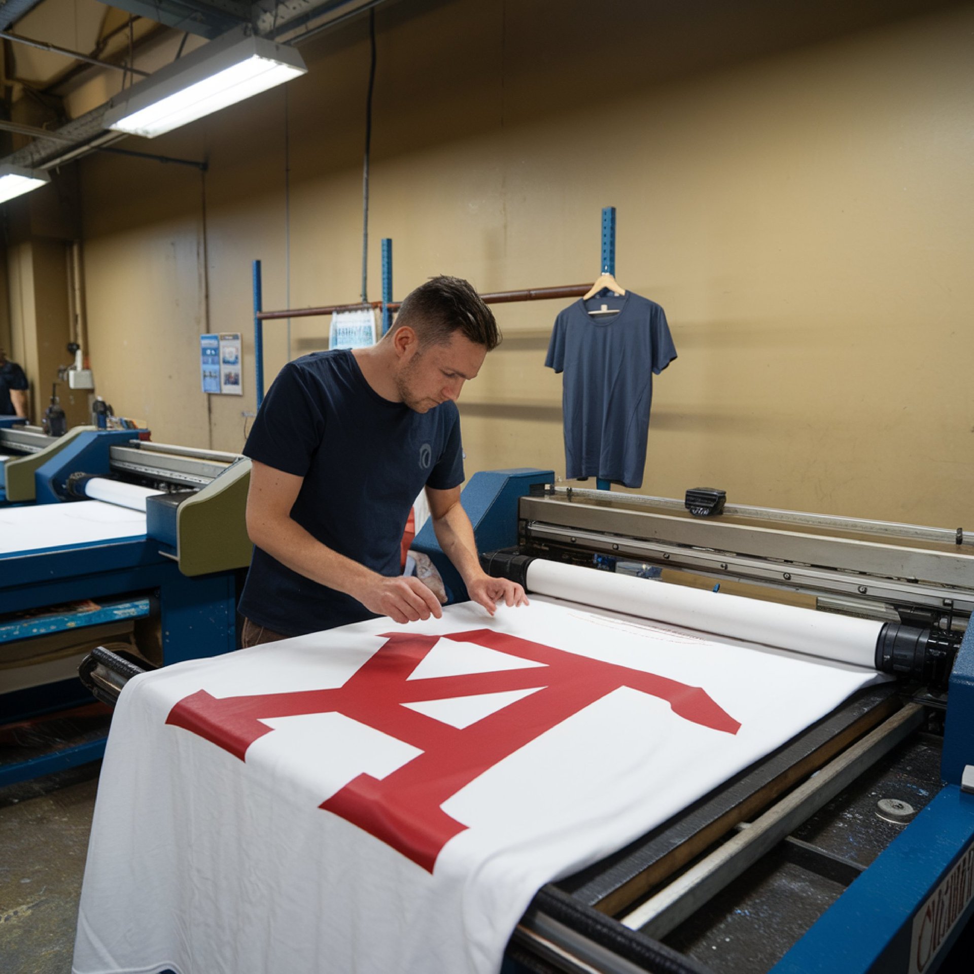 black blue and yellow textile