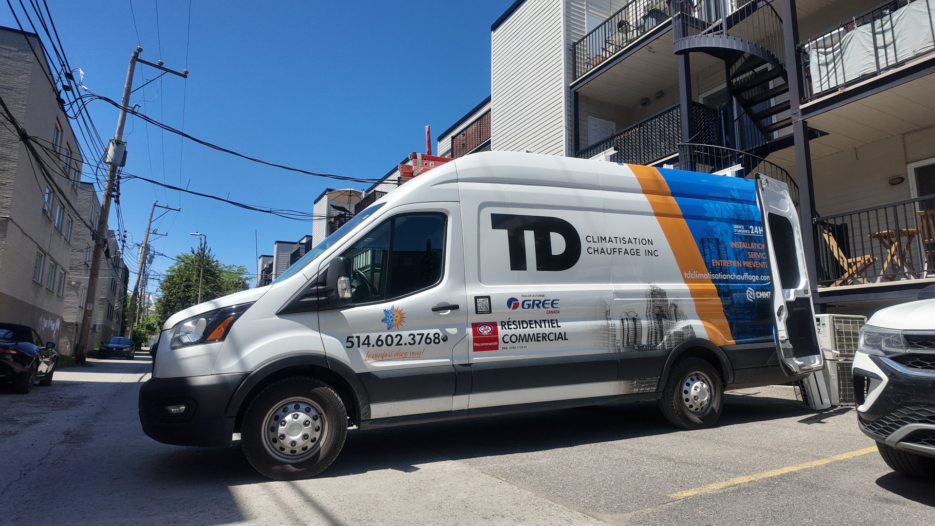 camions td climatisation chauffage