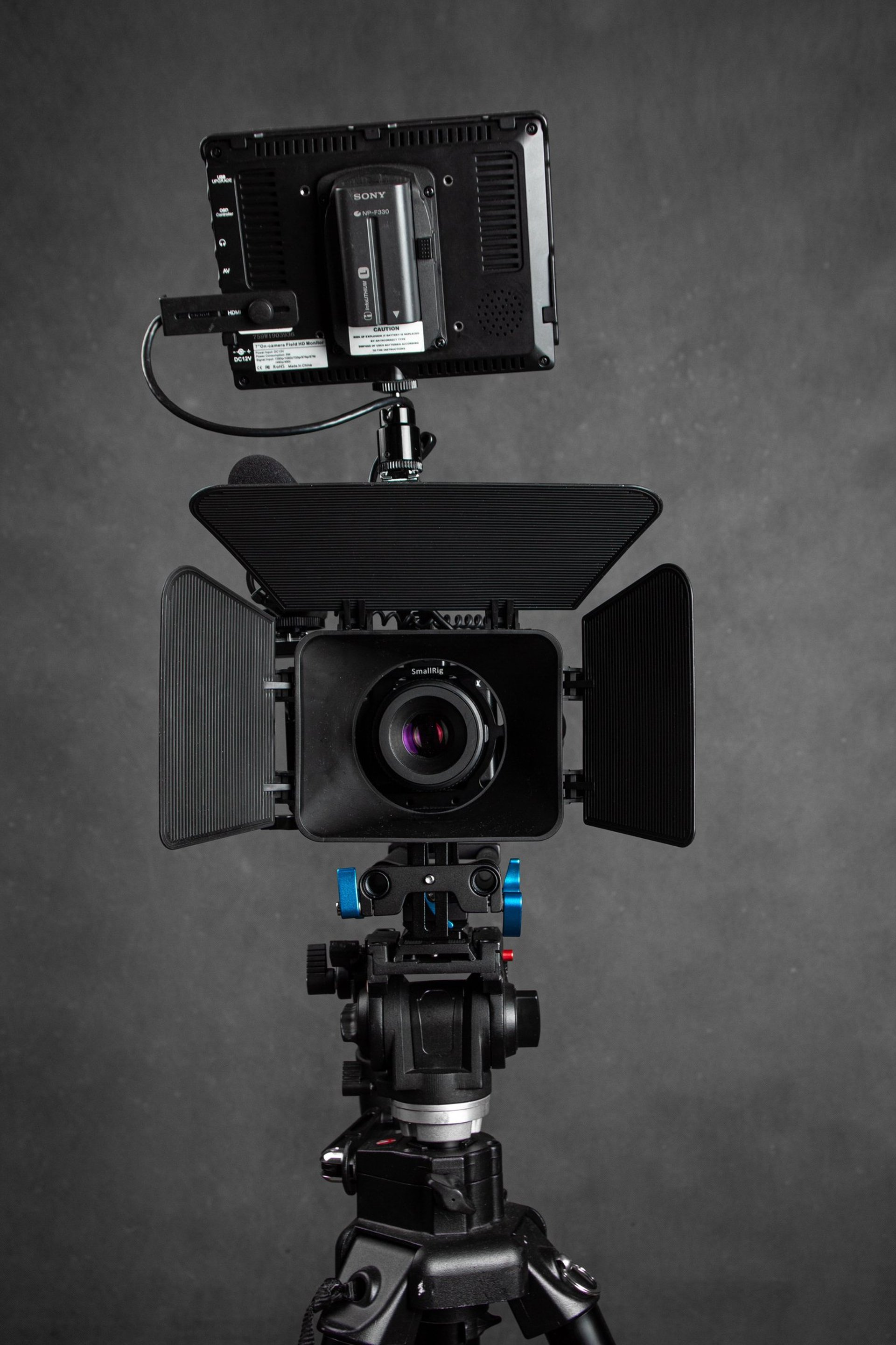 black folding chair on canvas