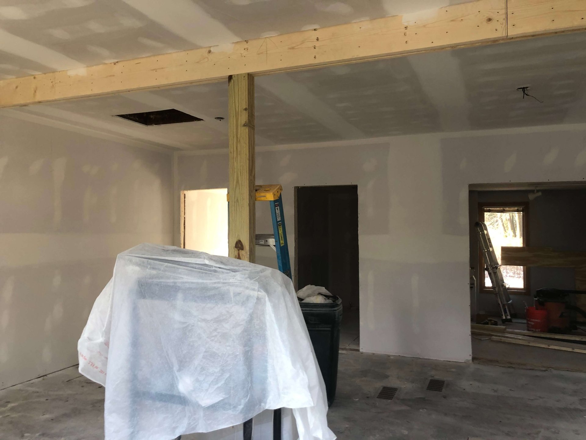 drywall installation vision center westfield ma