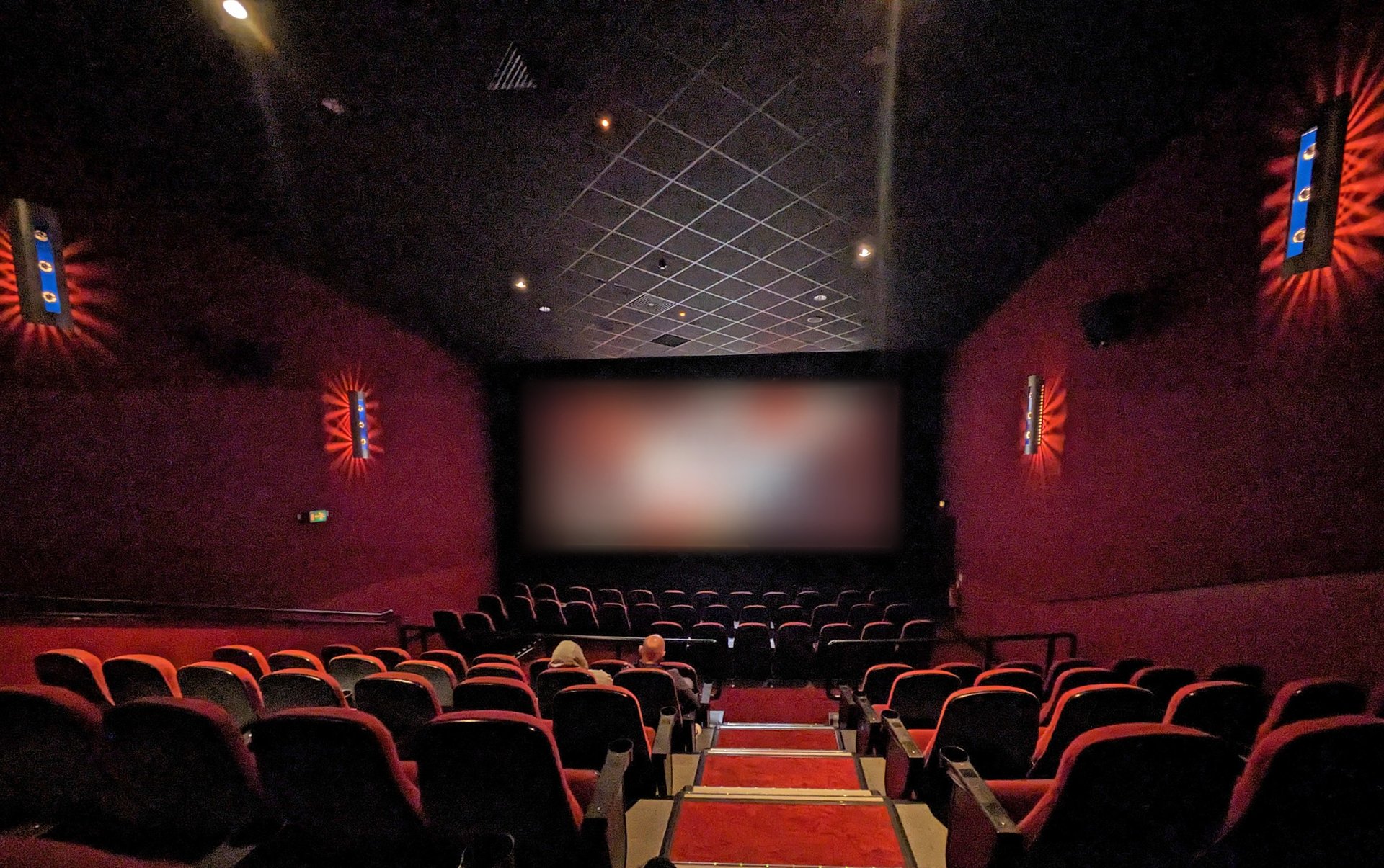 Inside Big Screen at the Red Carpet Cinema