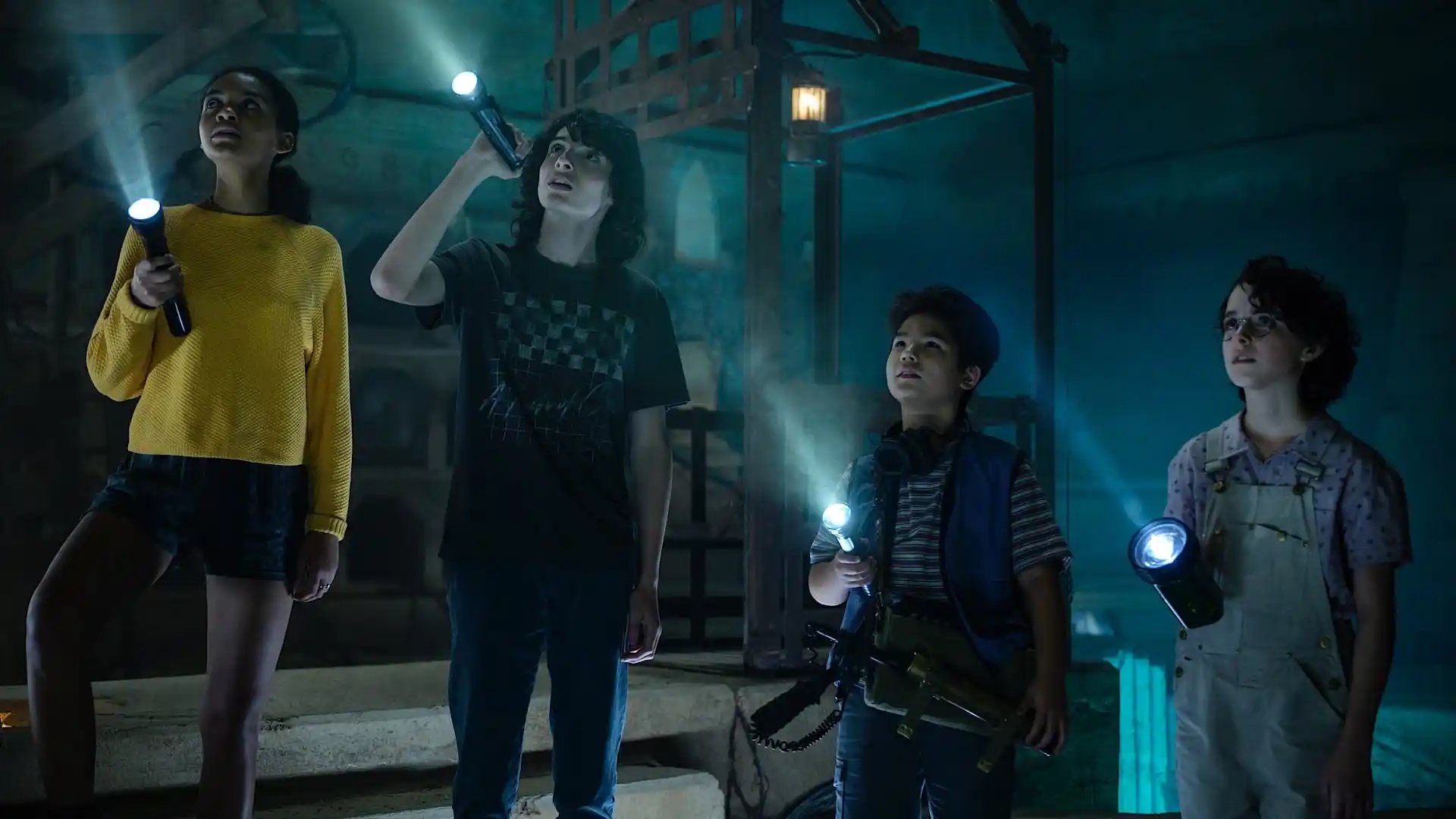 cast of ghostbusters afterlife wallpaper