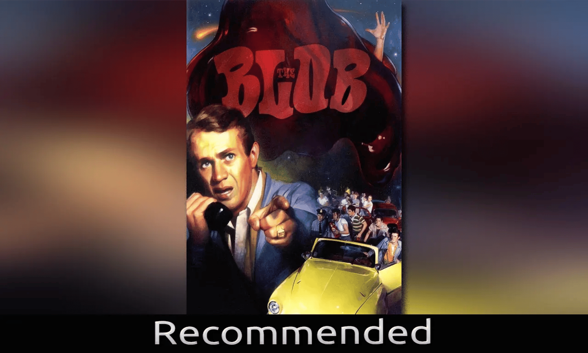 The Blob 1958 Film Poster Featured image