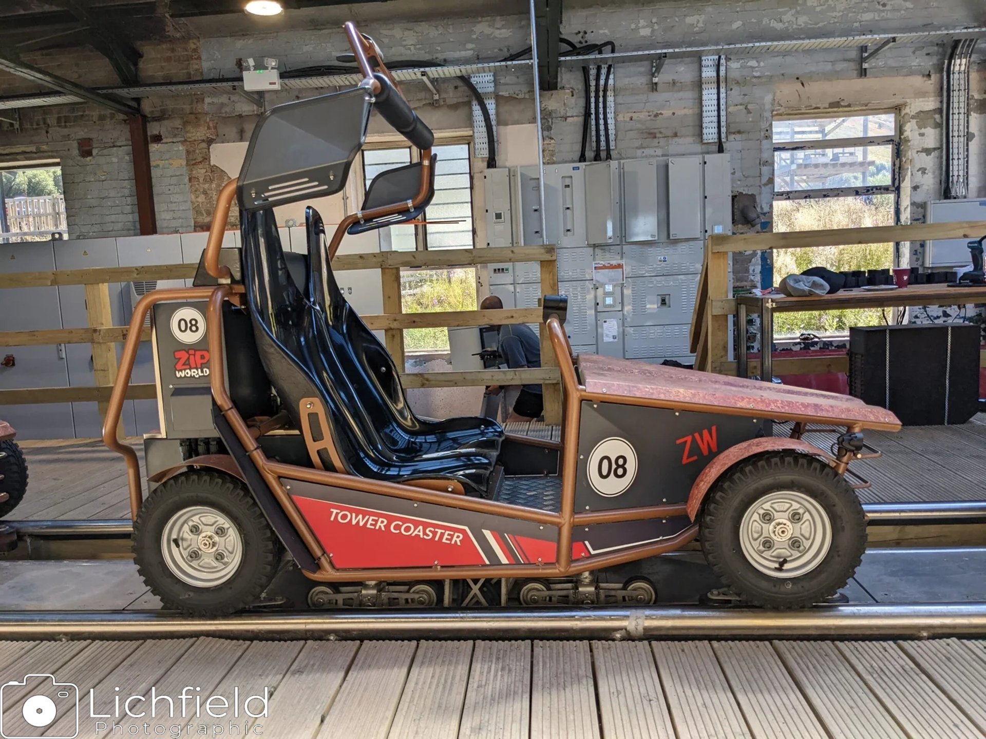Zip World Tower Cart