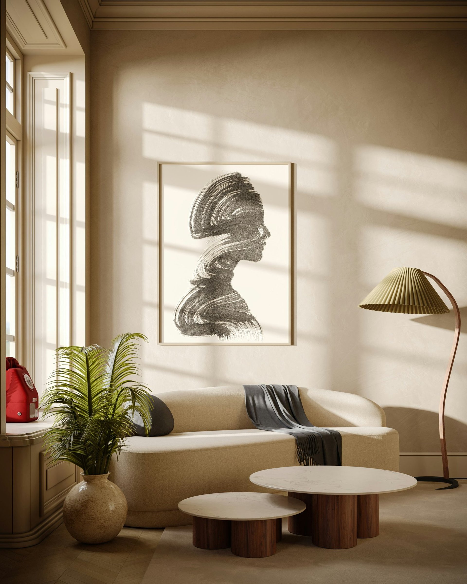 black and white bed linen