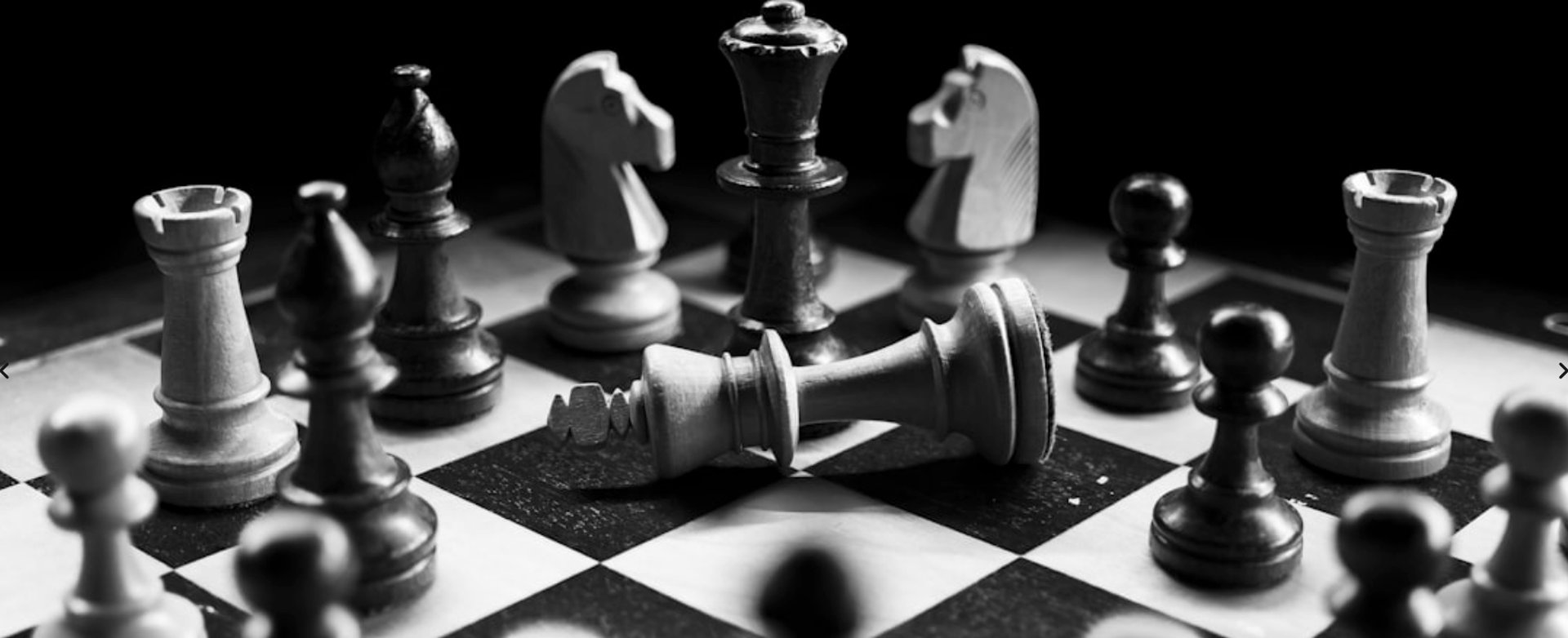 chess pieces on board