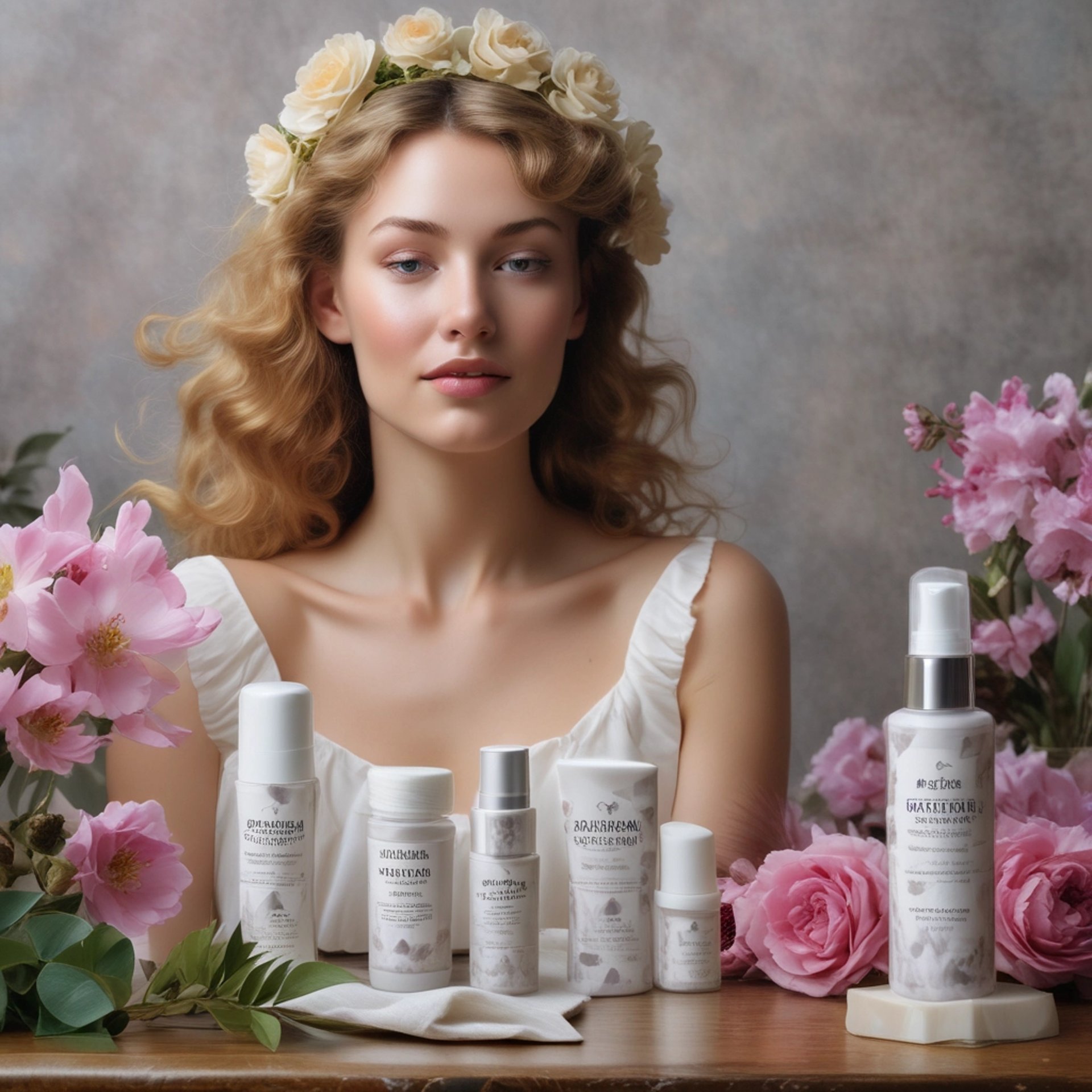 person wearing grey knit sweater