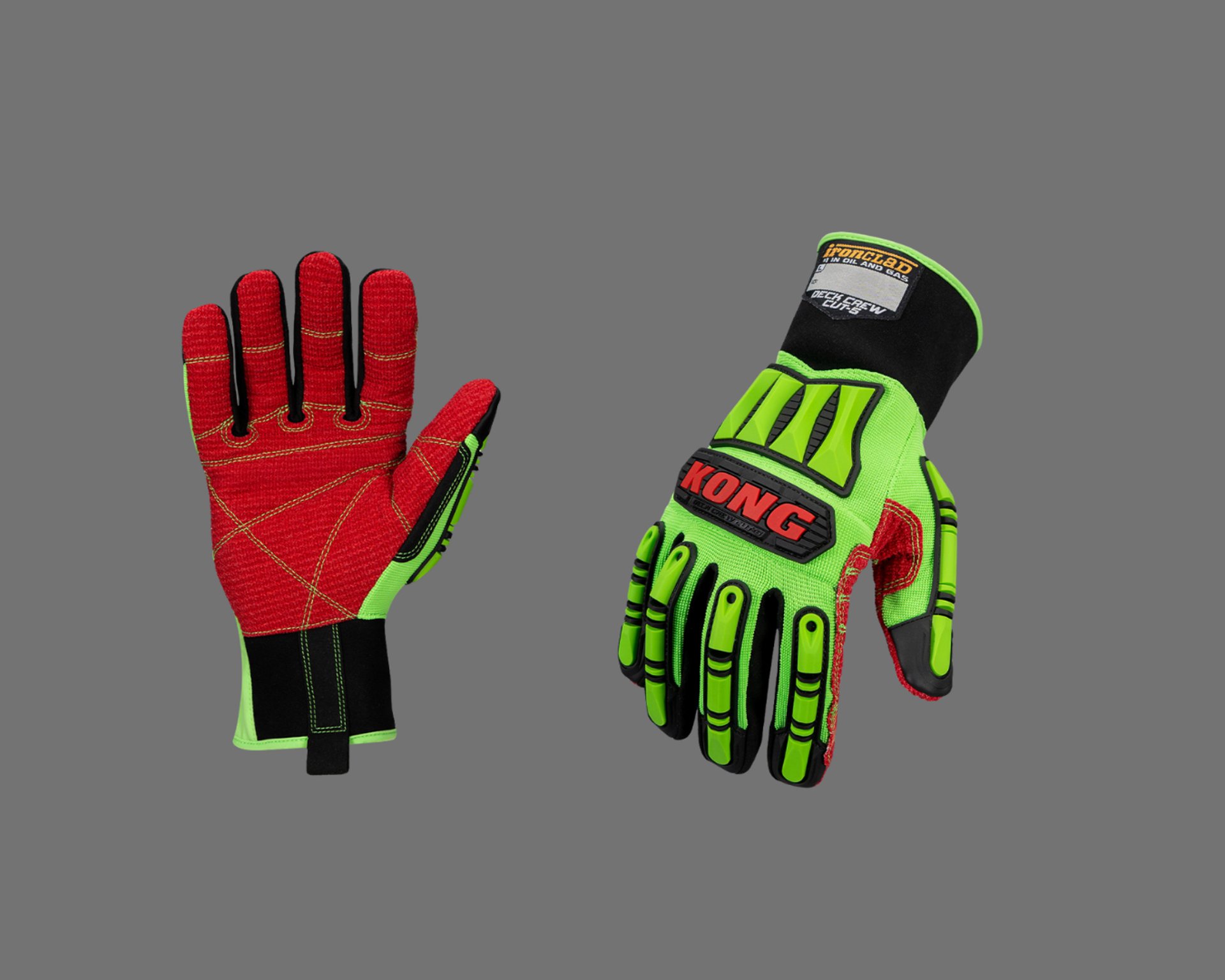 PSC KONG Deck Crew Cut5 industrial gloves with Cut Level 5 protection for heavy industrial work