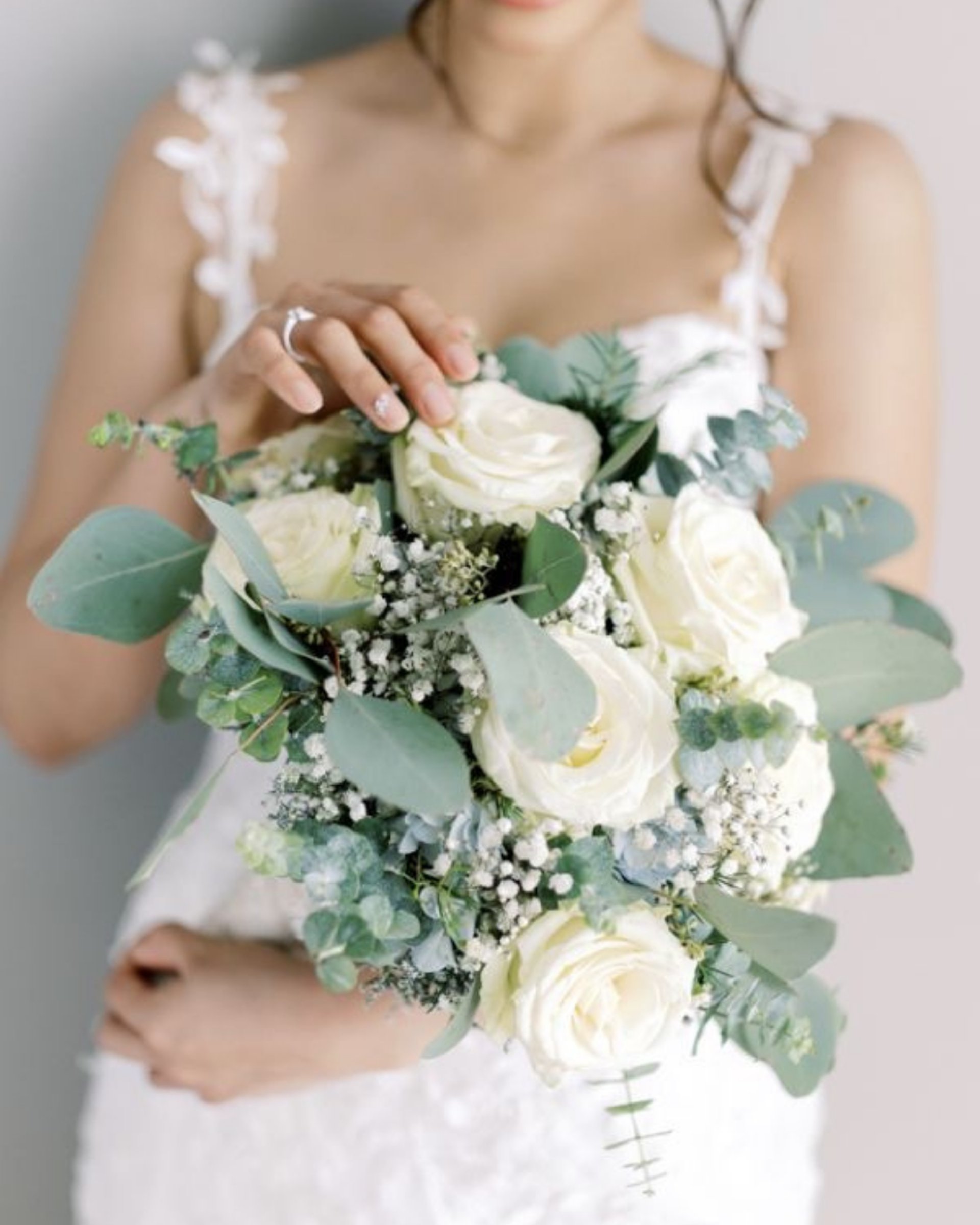 an abstract photo of a curved building with a blue sky in the background