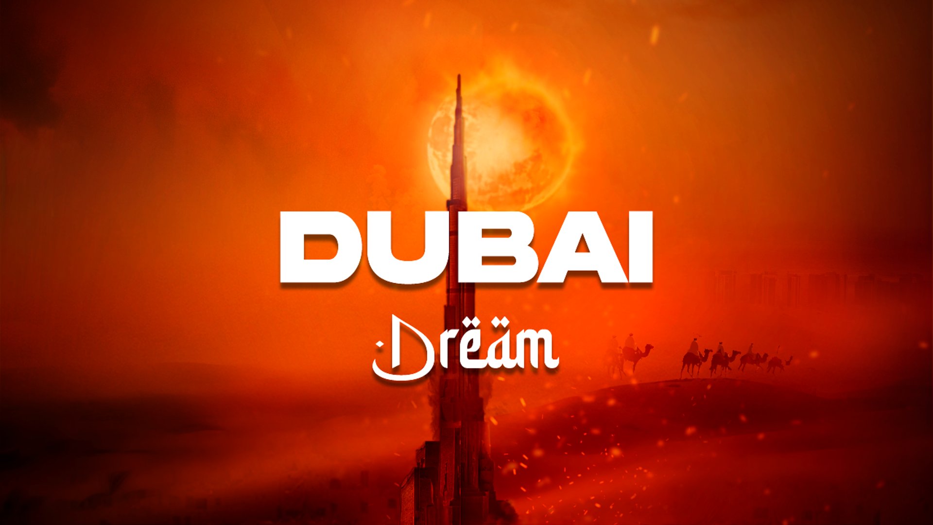 an abstract photo of a curved building with a blue sky in the background