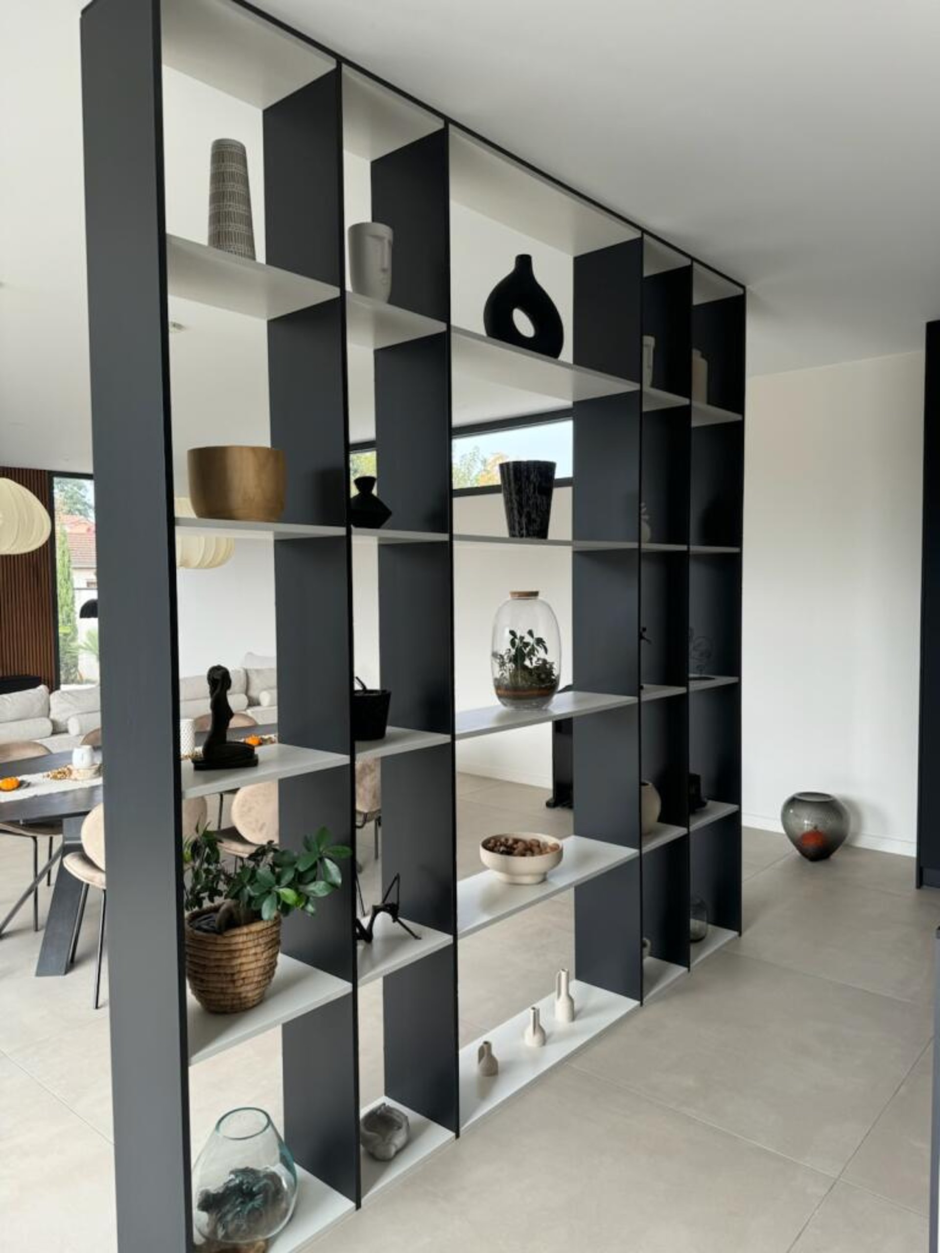 person wearing grey knit sweater