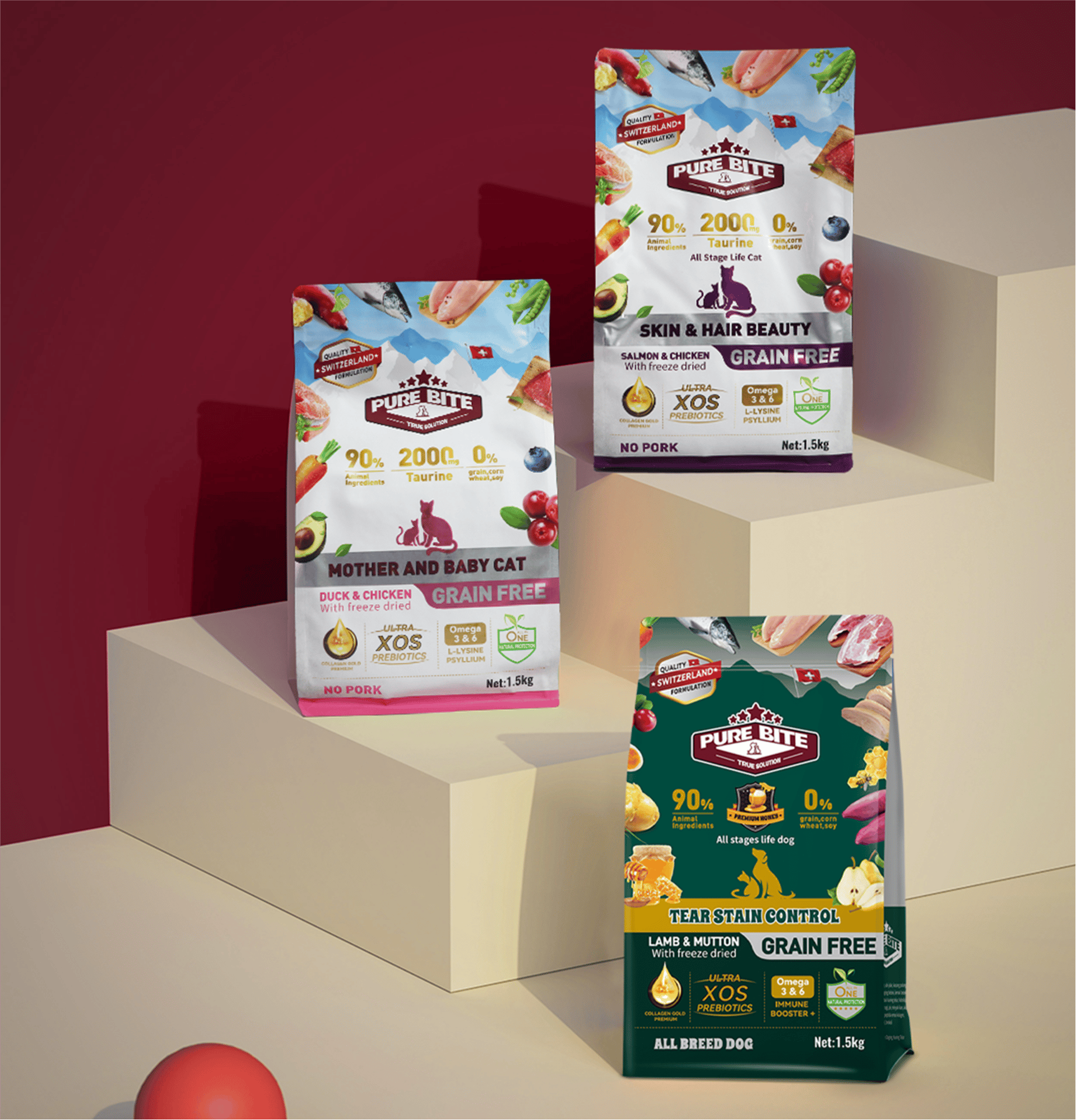 an abstract photo of a curved building with a blue sky in the background