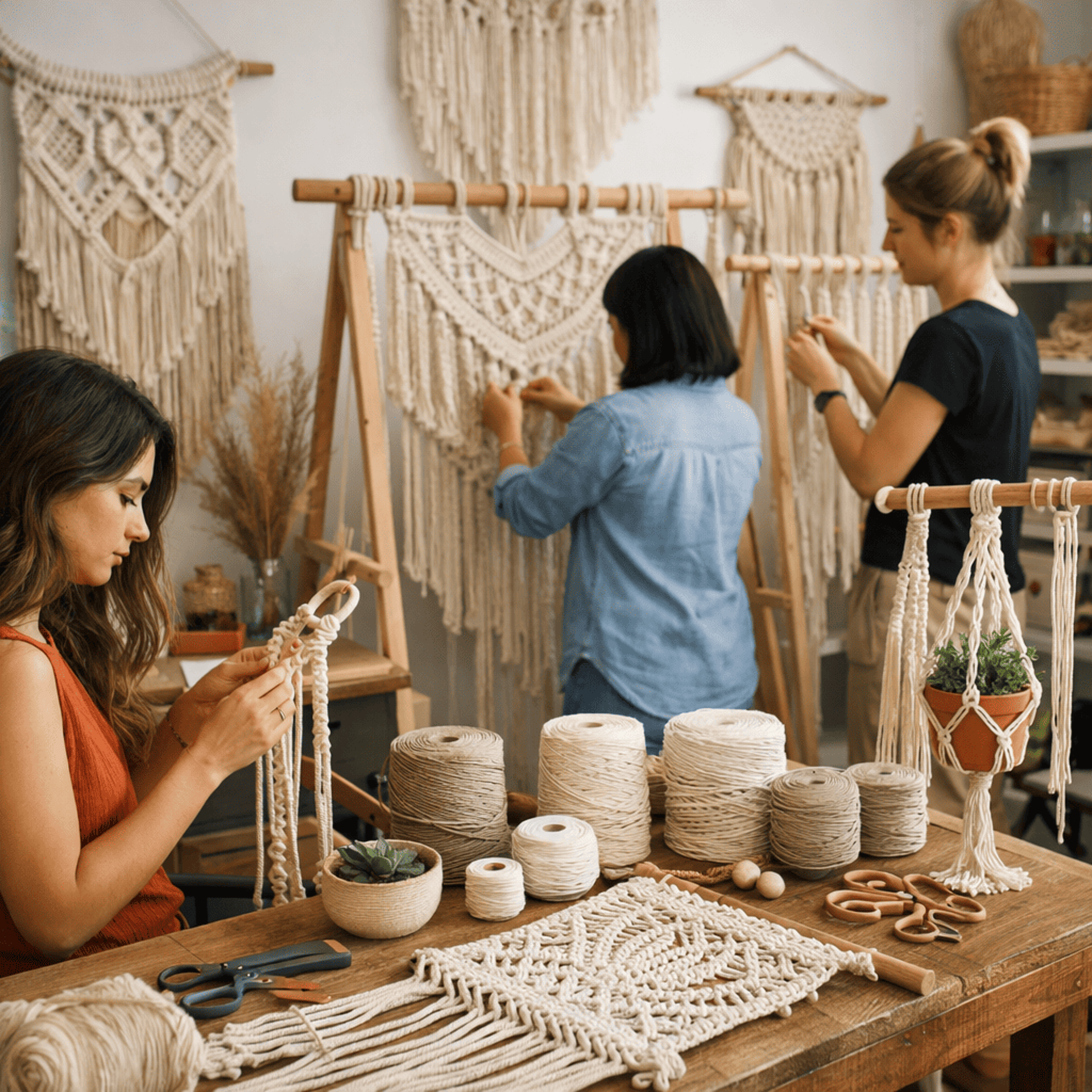 taller de joyería artesanal con un ambiente cálido y muy auténtico.