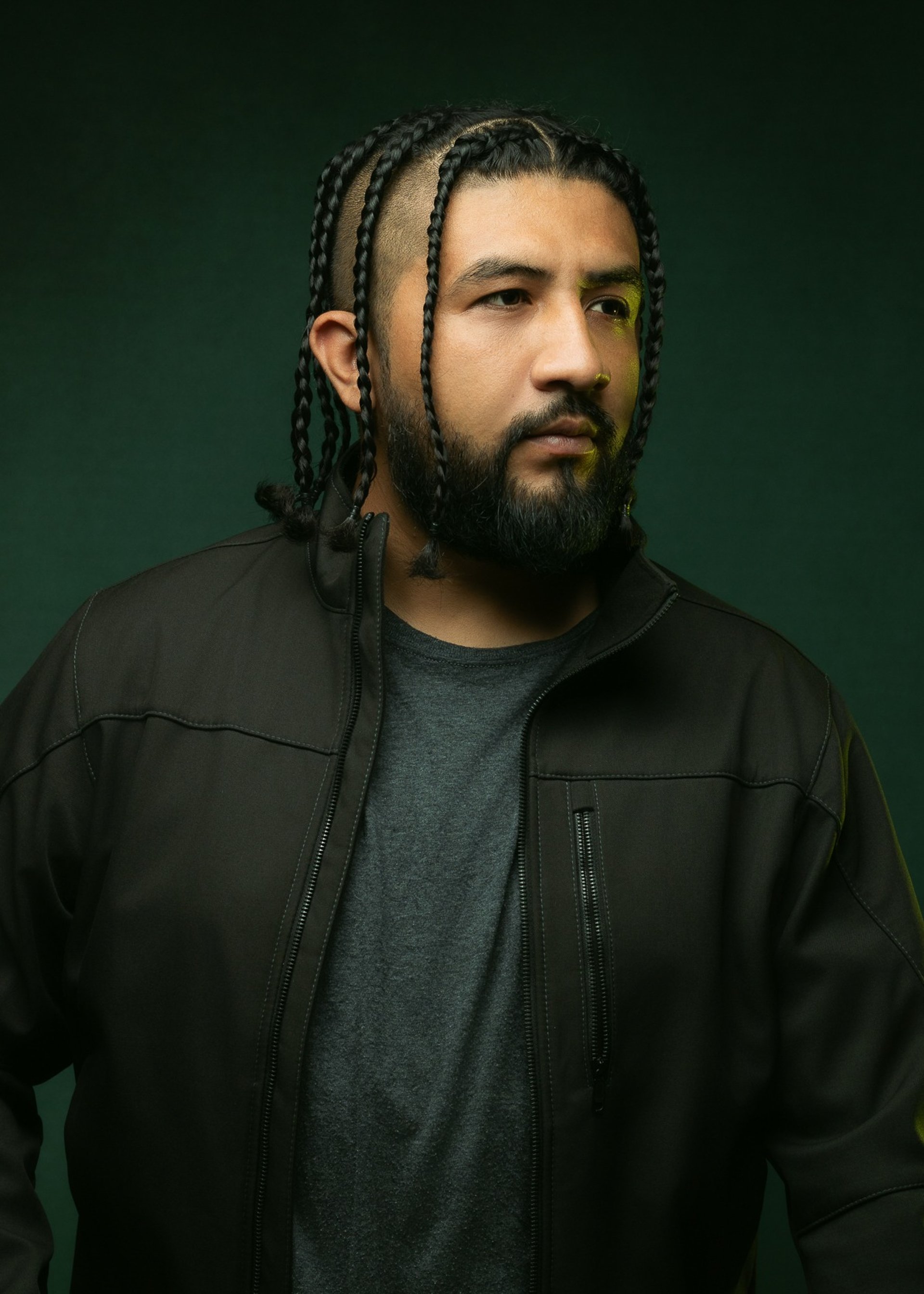 black blue and yellow textile