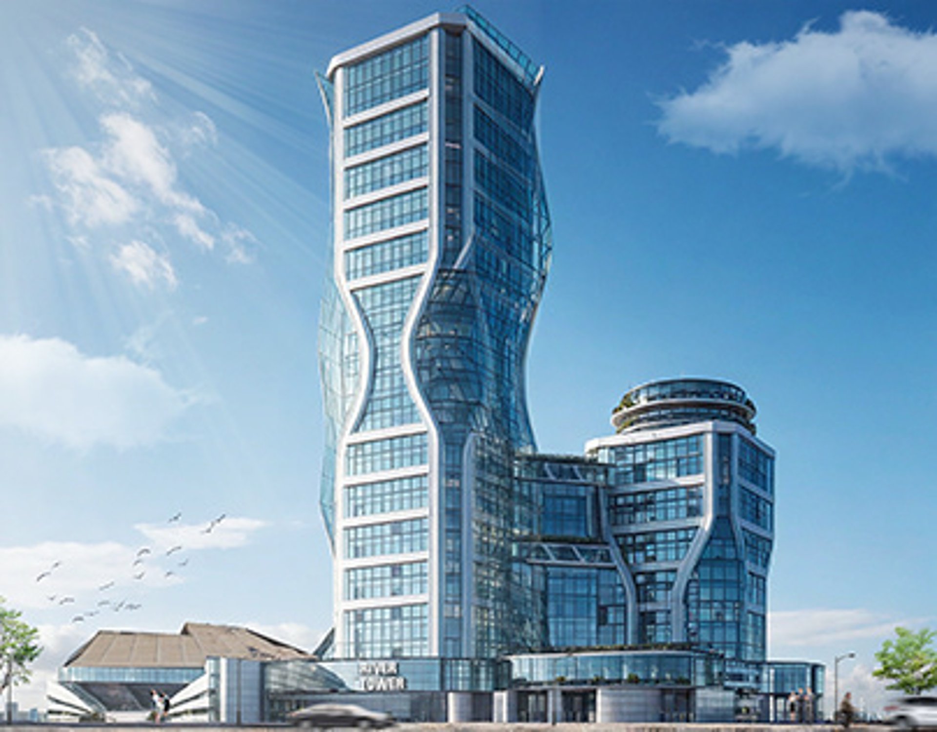 gray computer monitor