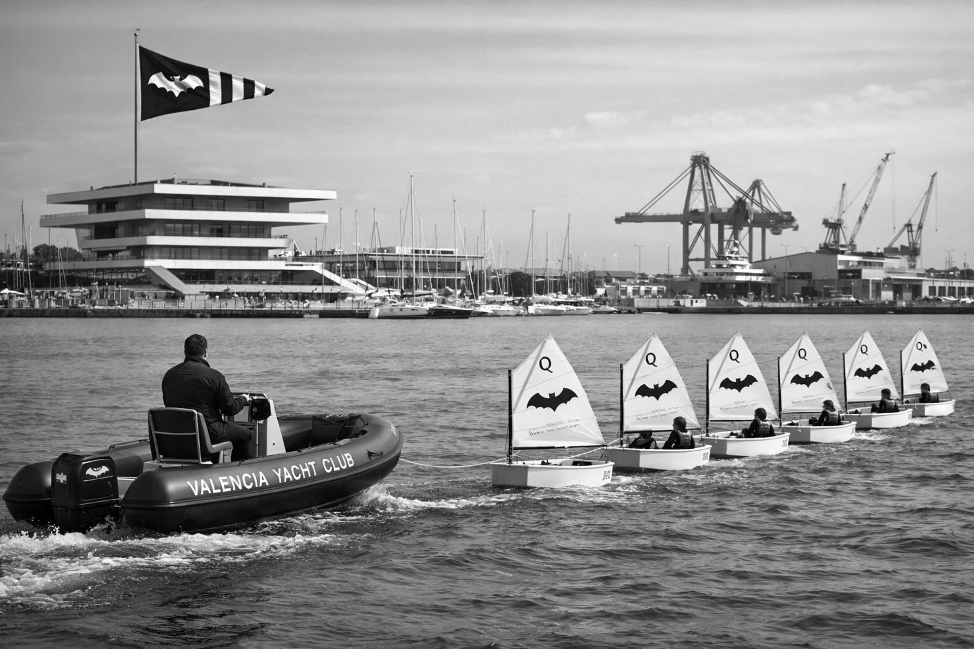 an abstract photo of a curved building with a blue sky in the background