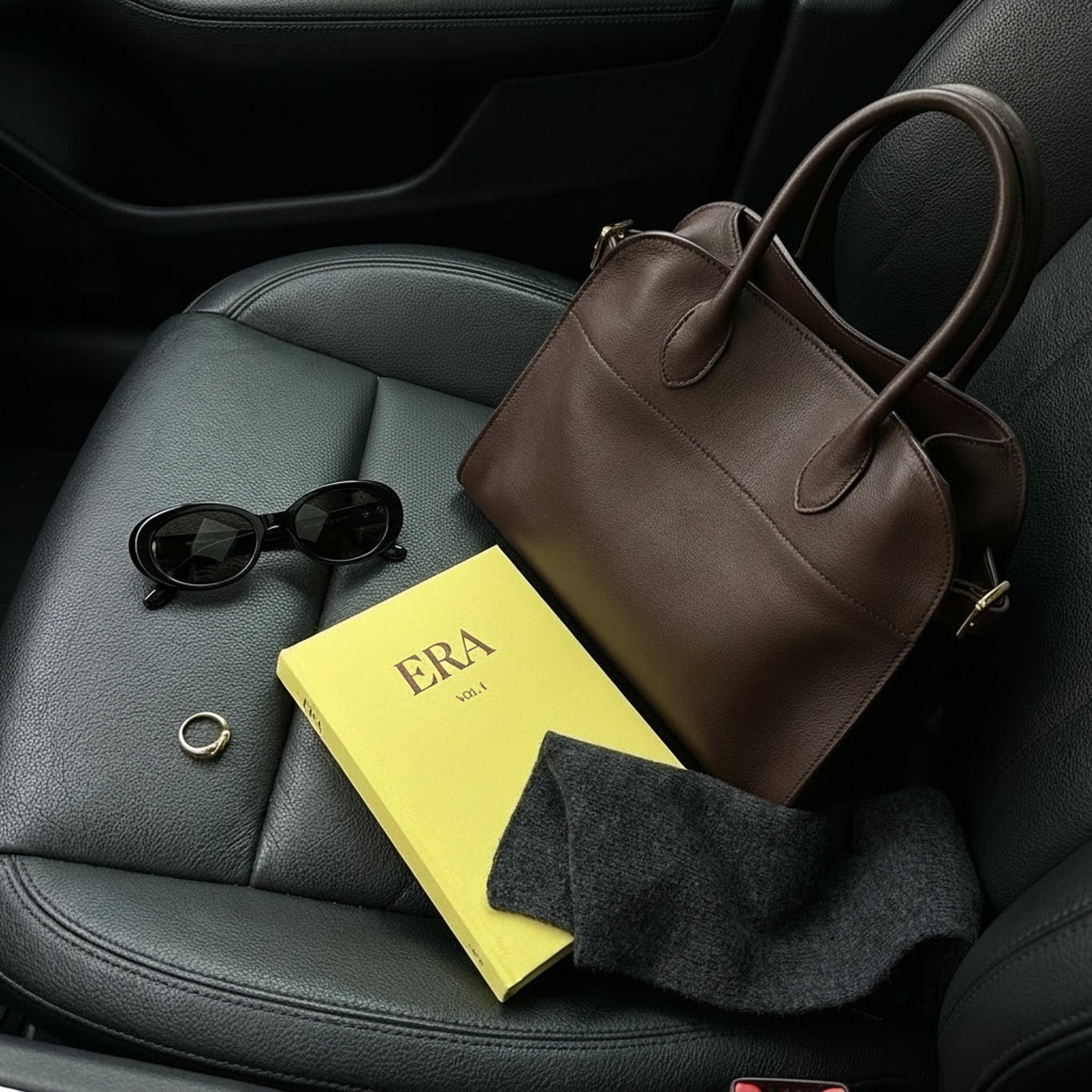 an abstract photo of a curved building with a blue sky in the background