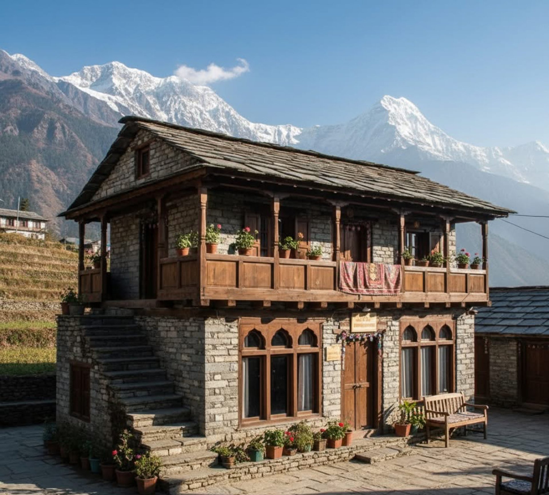mountain range under blue sky