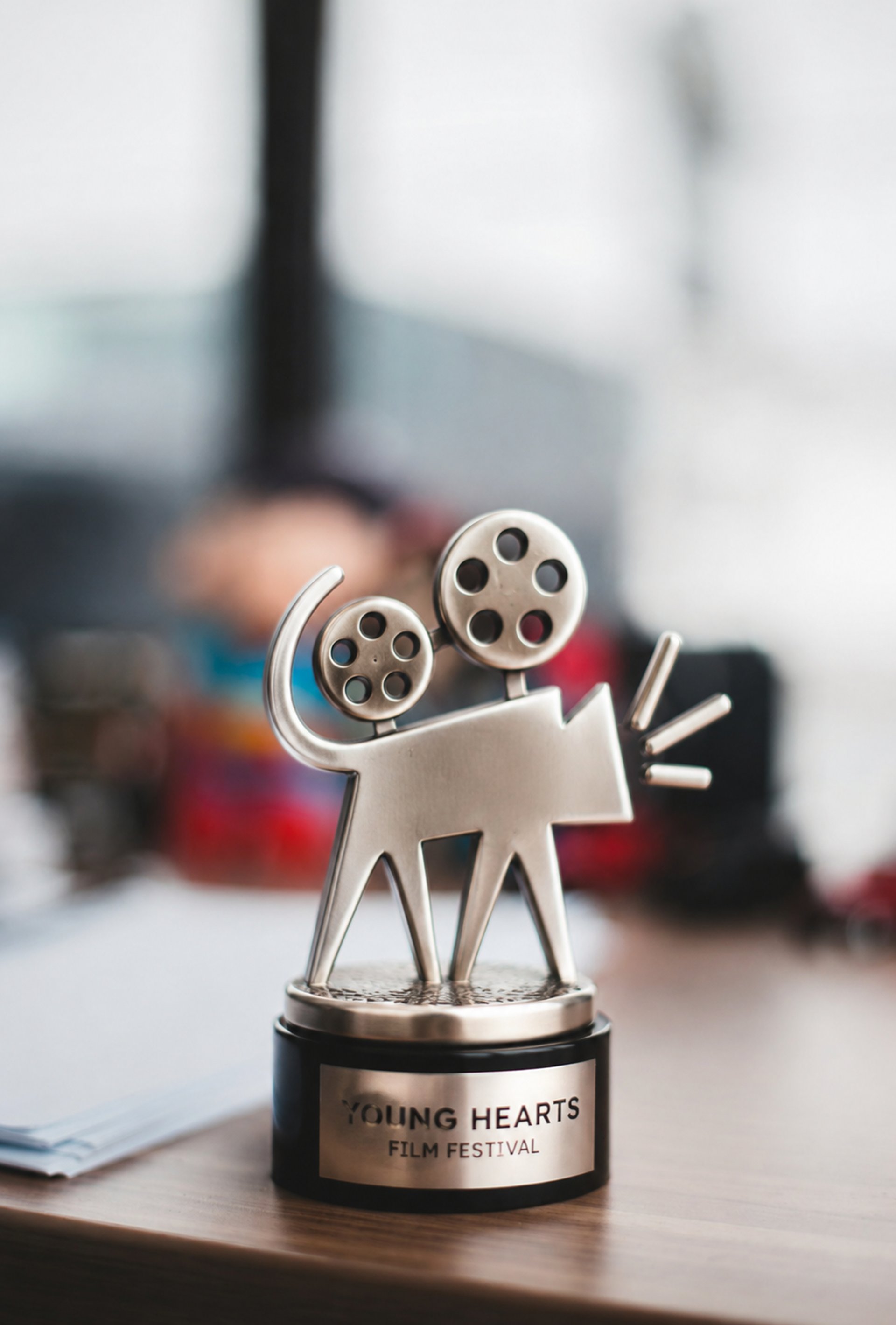 person holding video camera