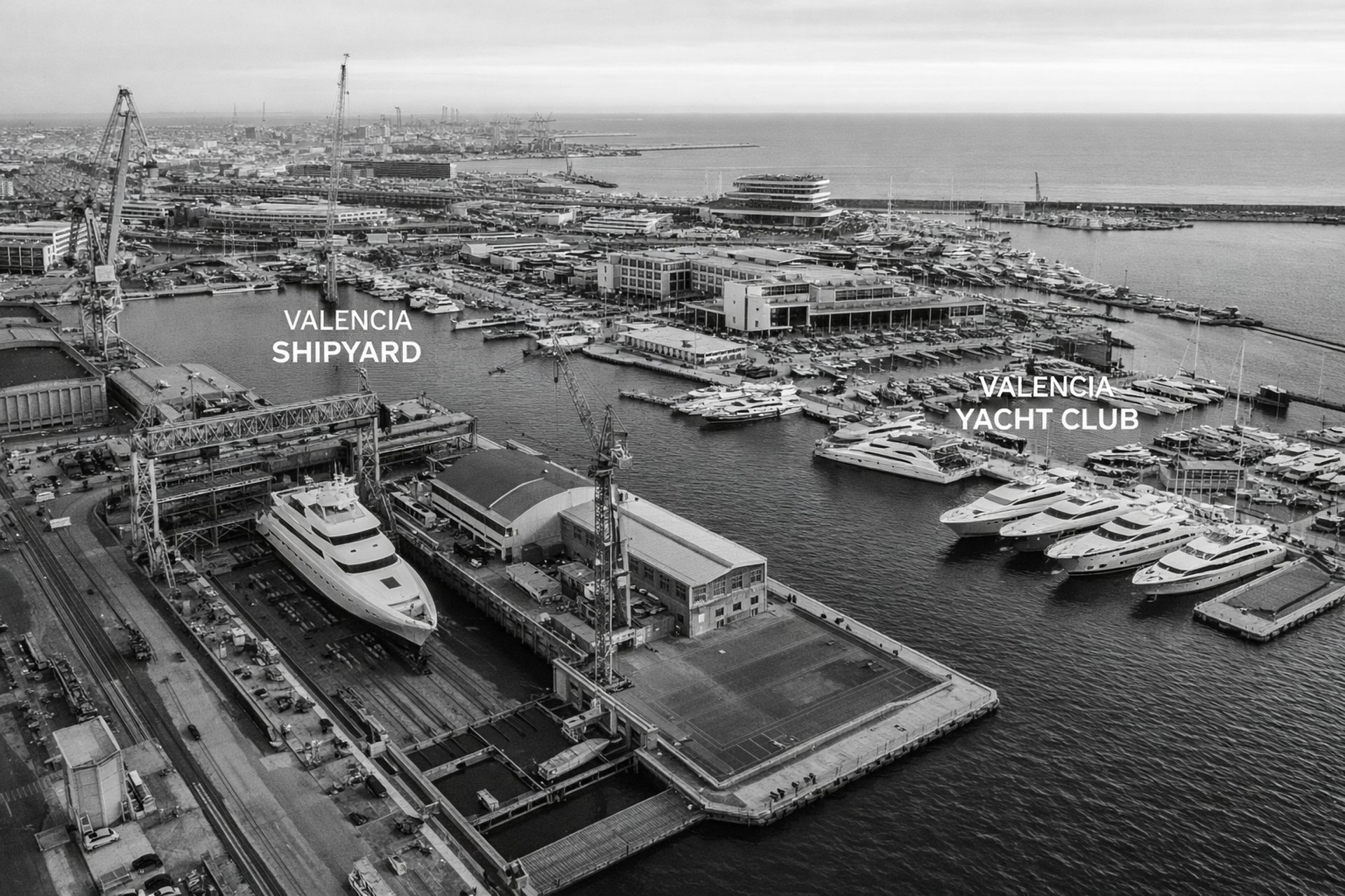 an abstract photo of a curved building with a blue sky in the background