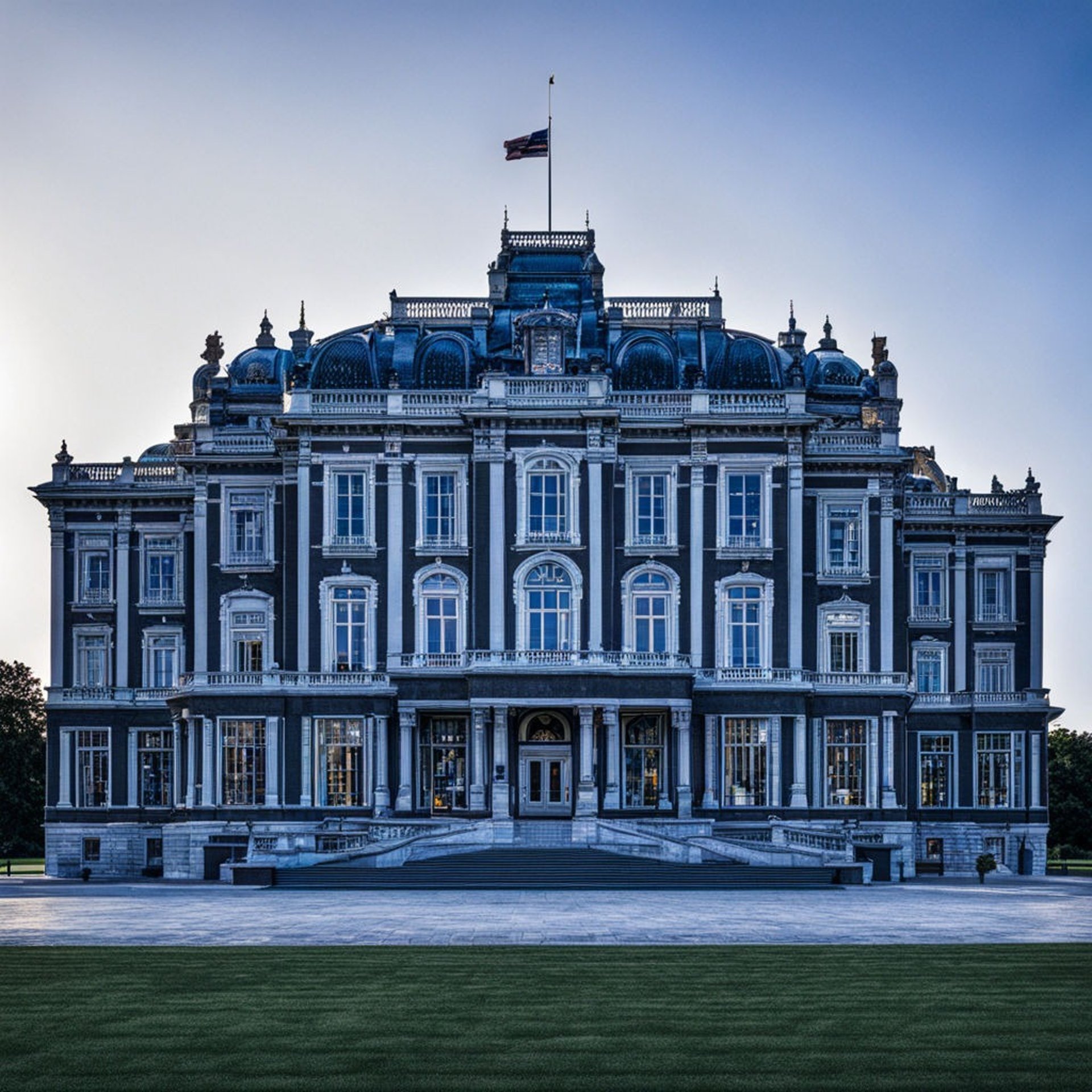 black and white bed linen