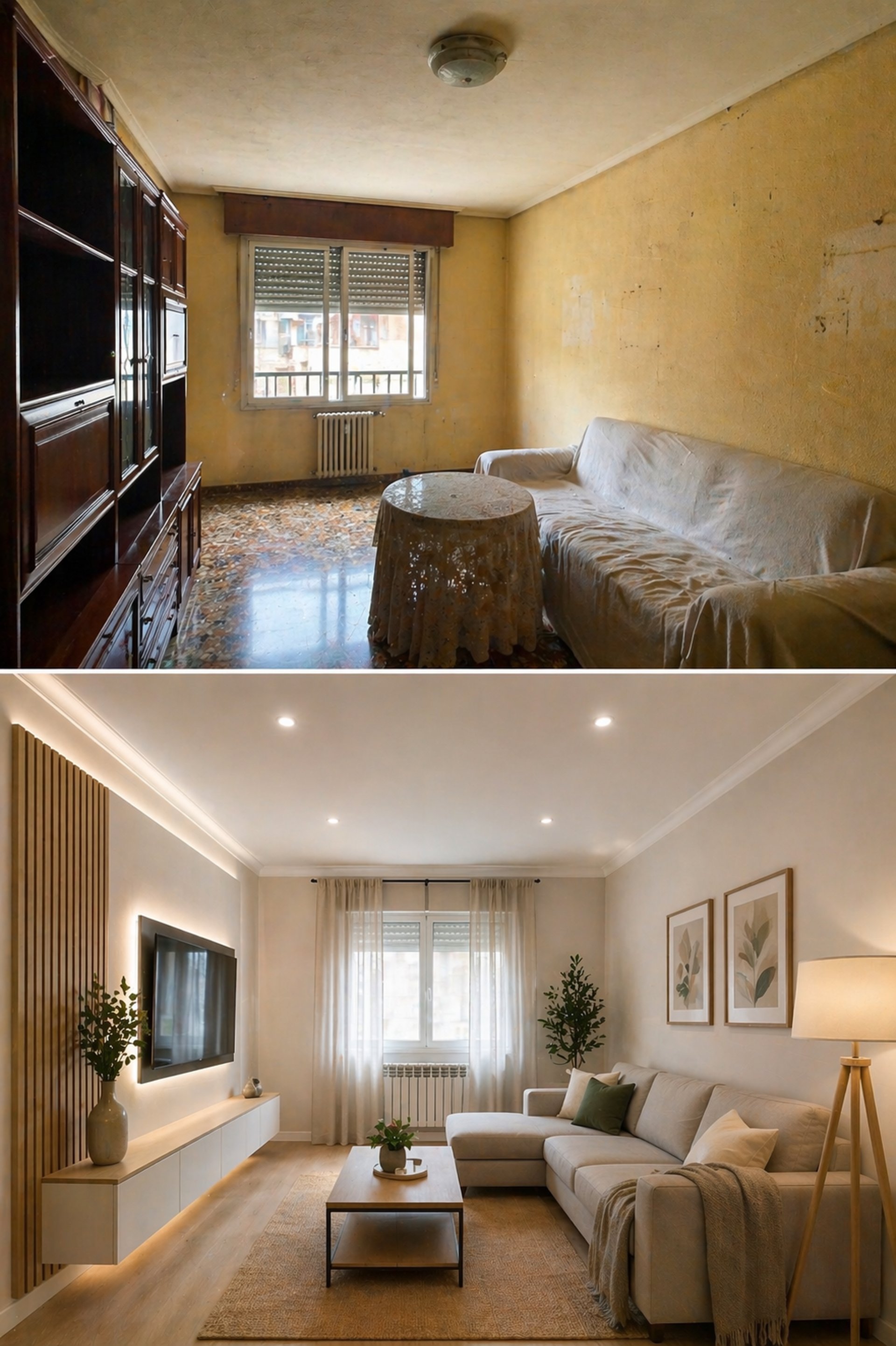 reforma salon fuenlabrada