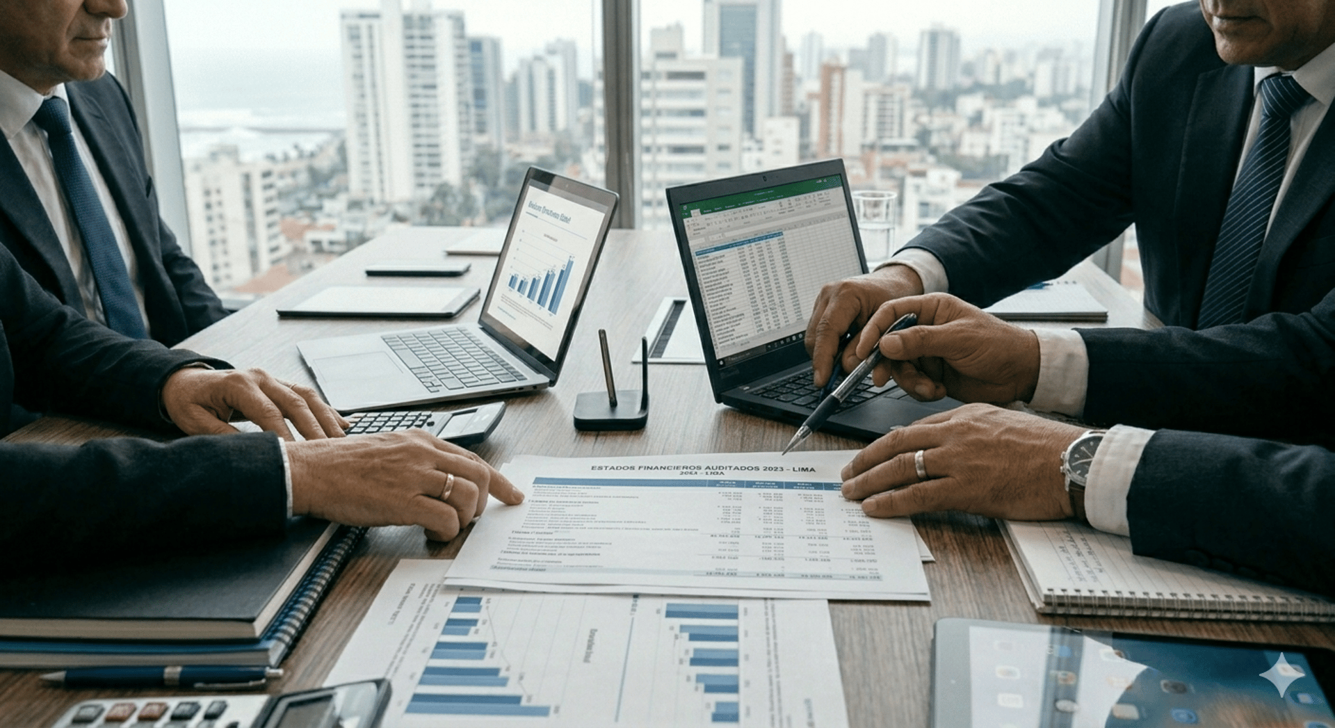 turned on monitoring screen